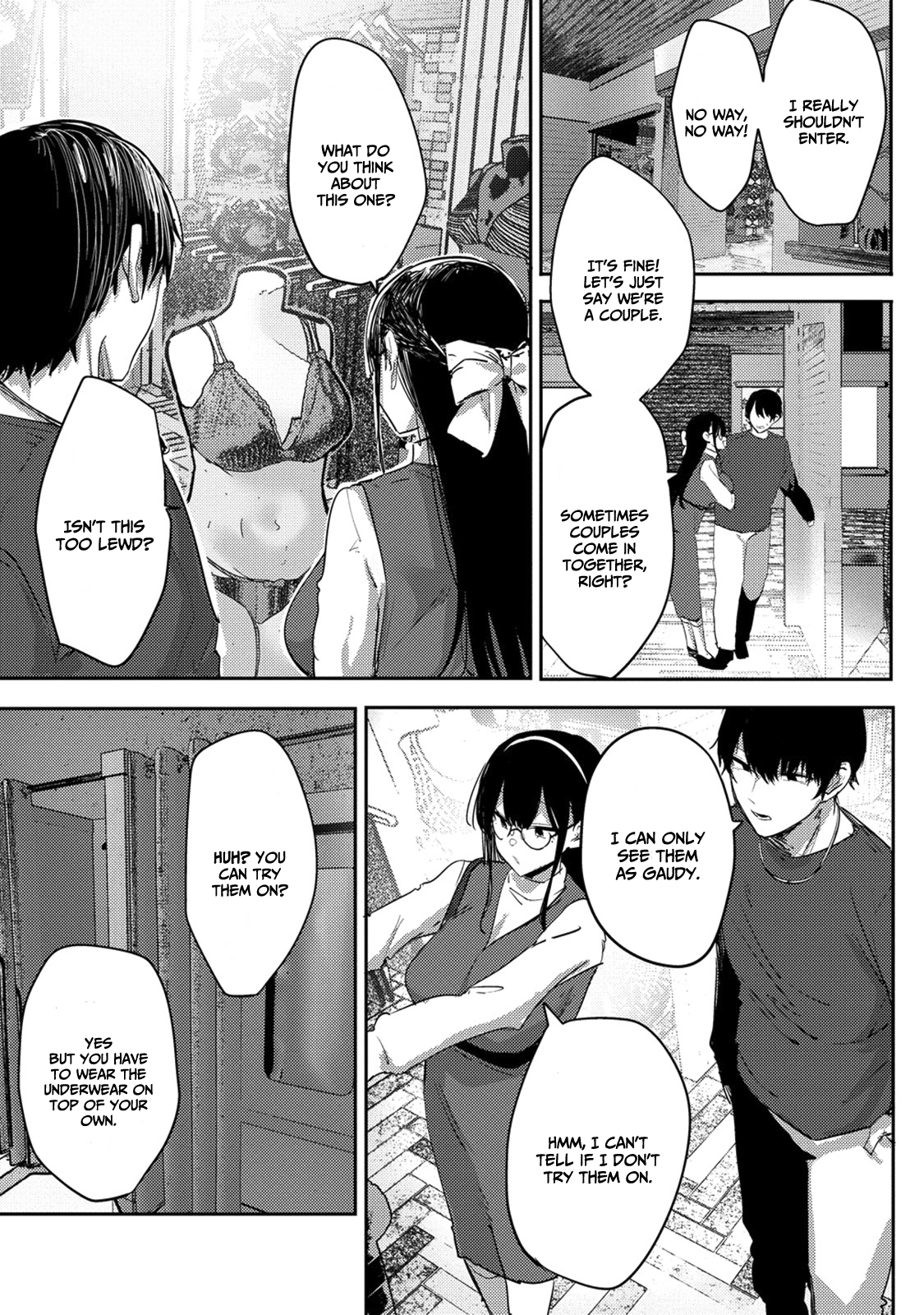 Halaman dari Mukuchina Miyashita-san no Shikiyoku Channel Chapter 5