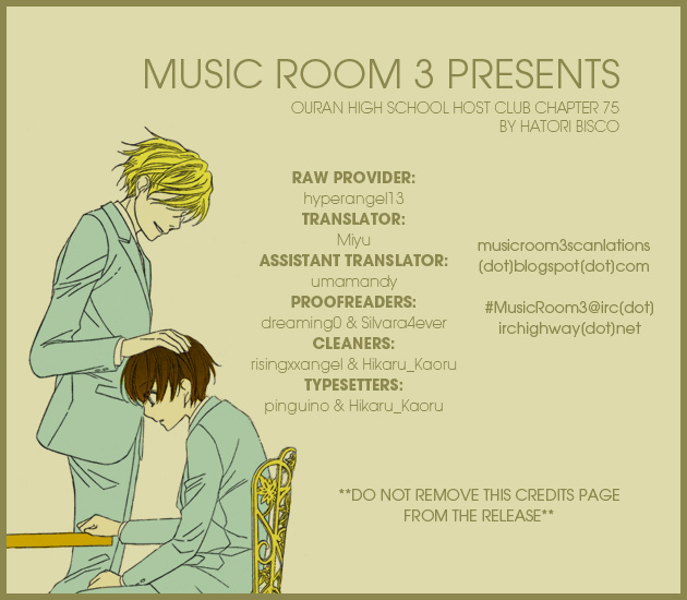 Halaman dari Ouran High School Host Club Chapter 75