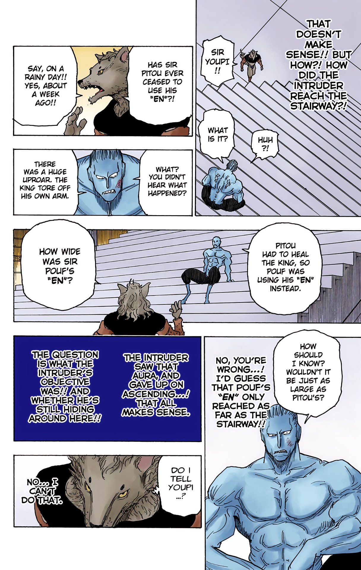 Halaman dari HUNTER x HUNTER (Official Colored) Chapter 262