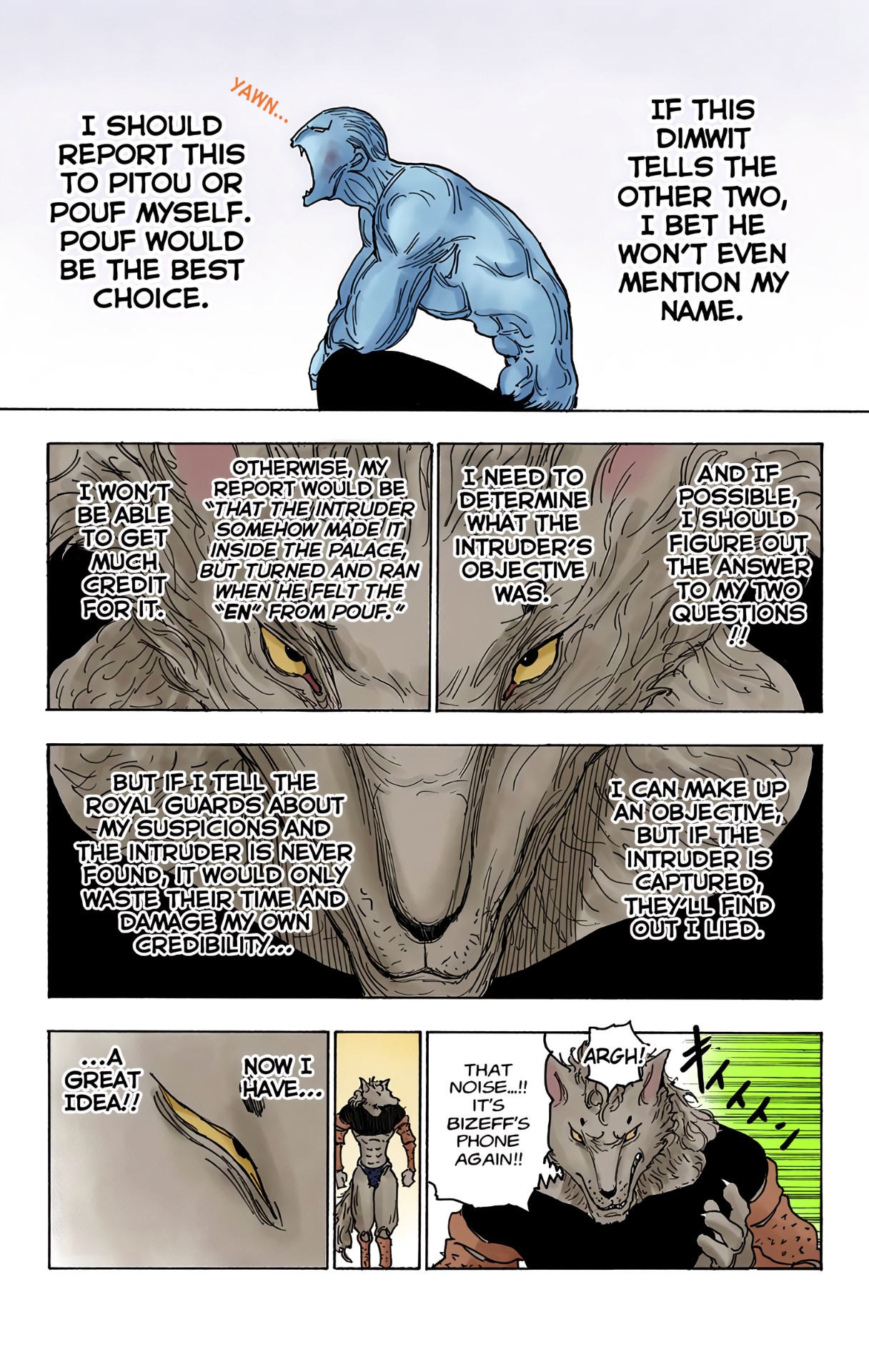 Halaman dari HUNTER x HUNTER (Official Colored) Chapter 262