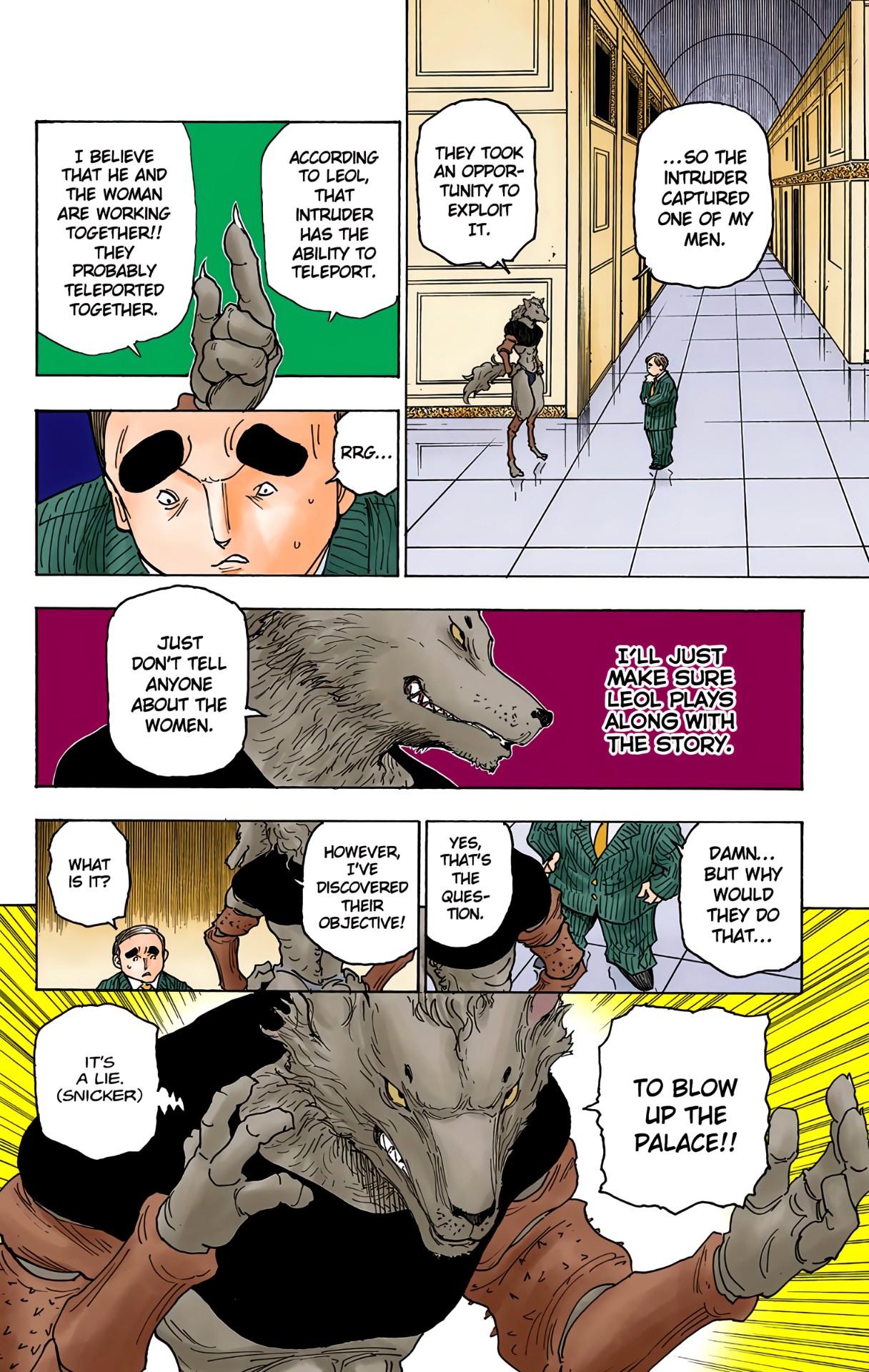 Halaman dari HUNTER x HUNTER (Official Colored) Chapter 262