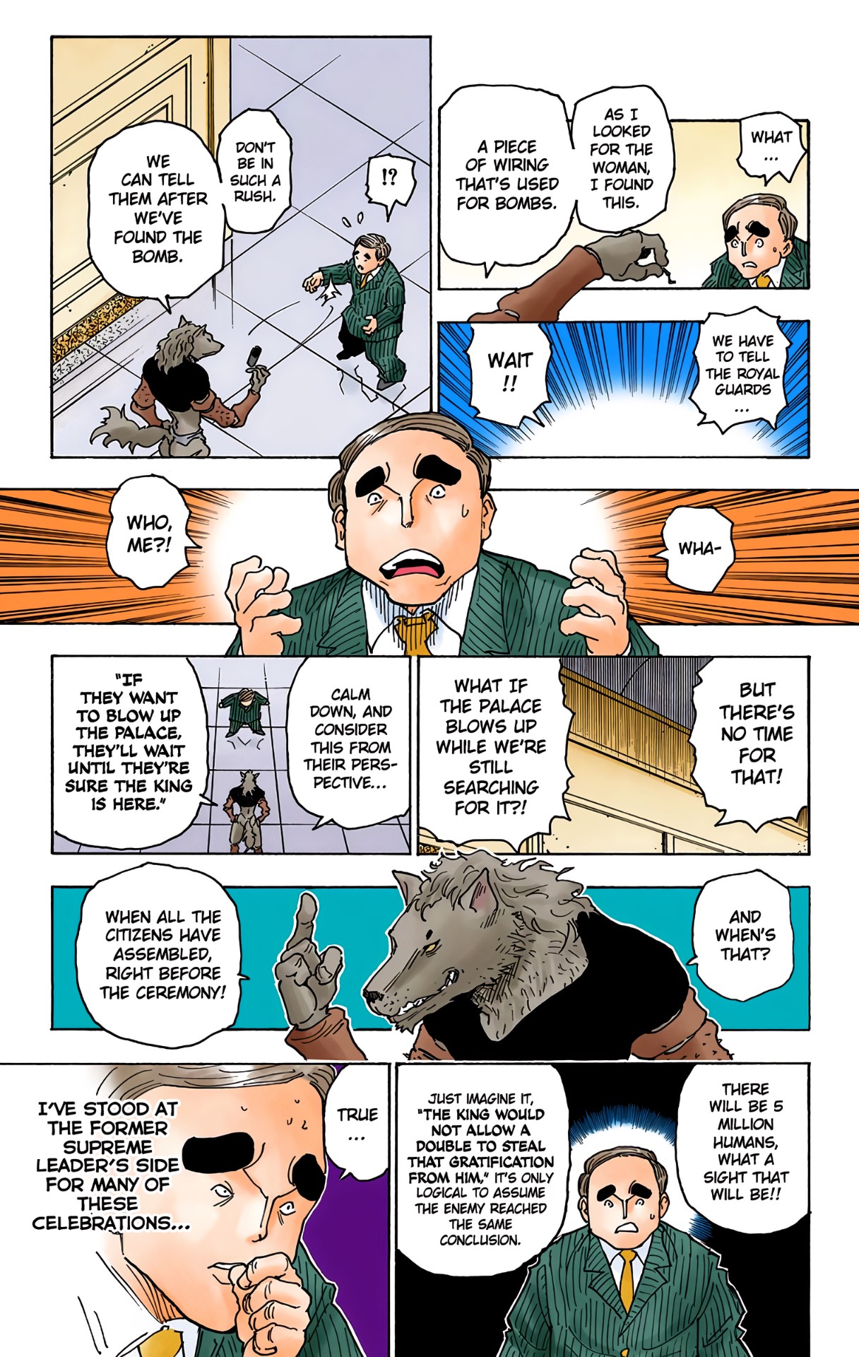 Halaman dari HUNTER x HUNTER (Official Colored) Chapter 262