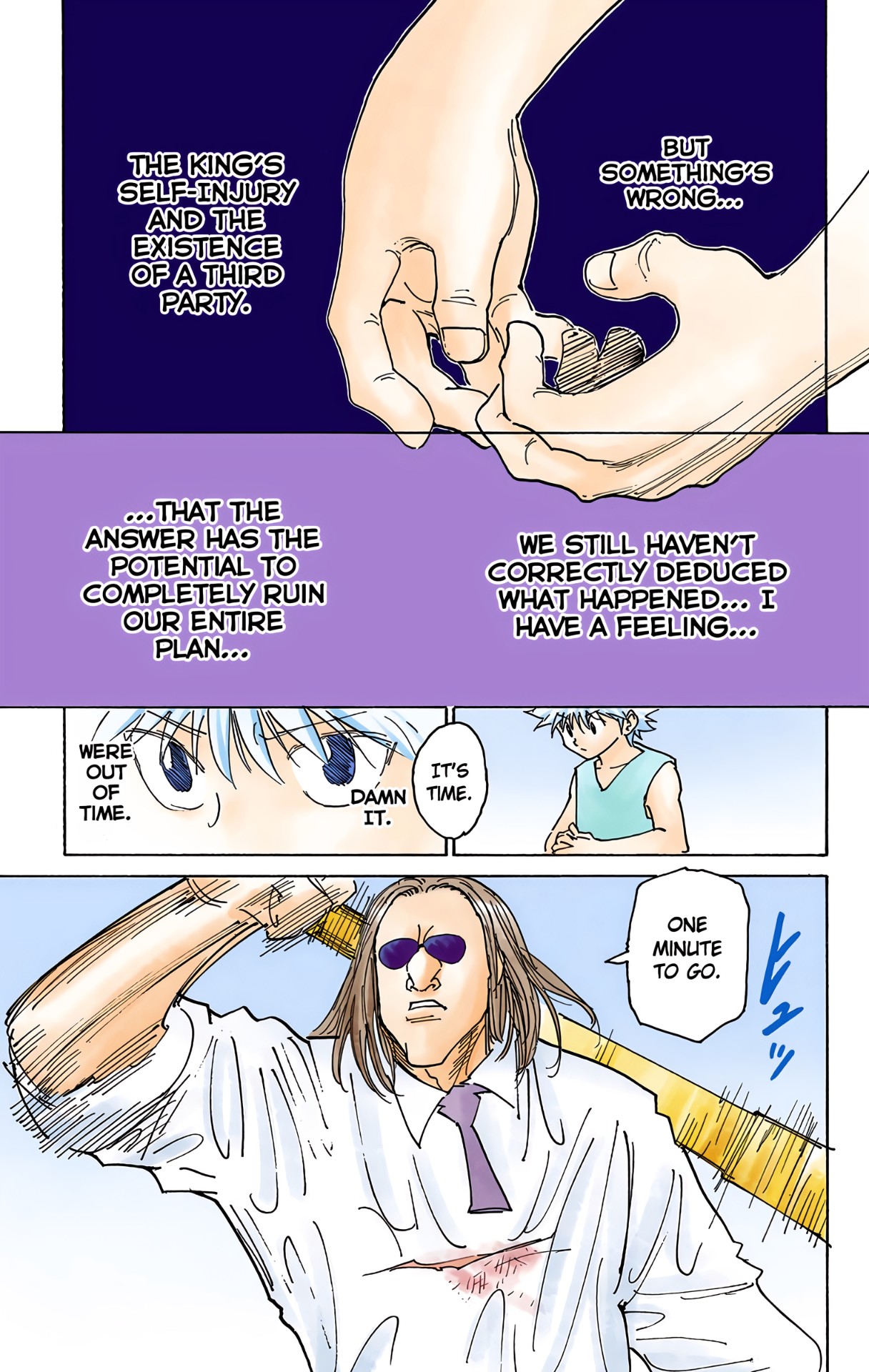 Halaman dari HUNTER x HUNTER (Official Colored) Chapter 262