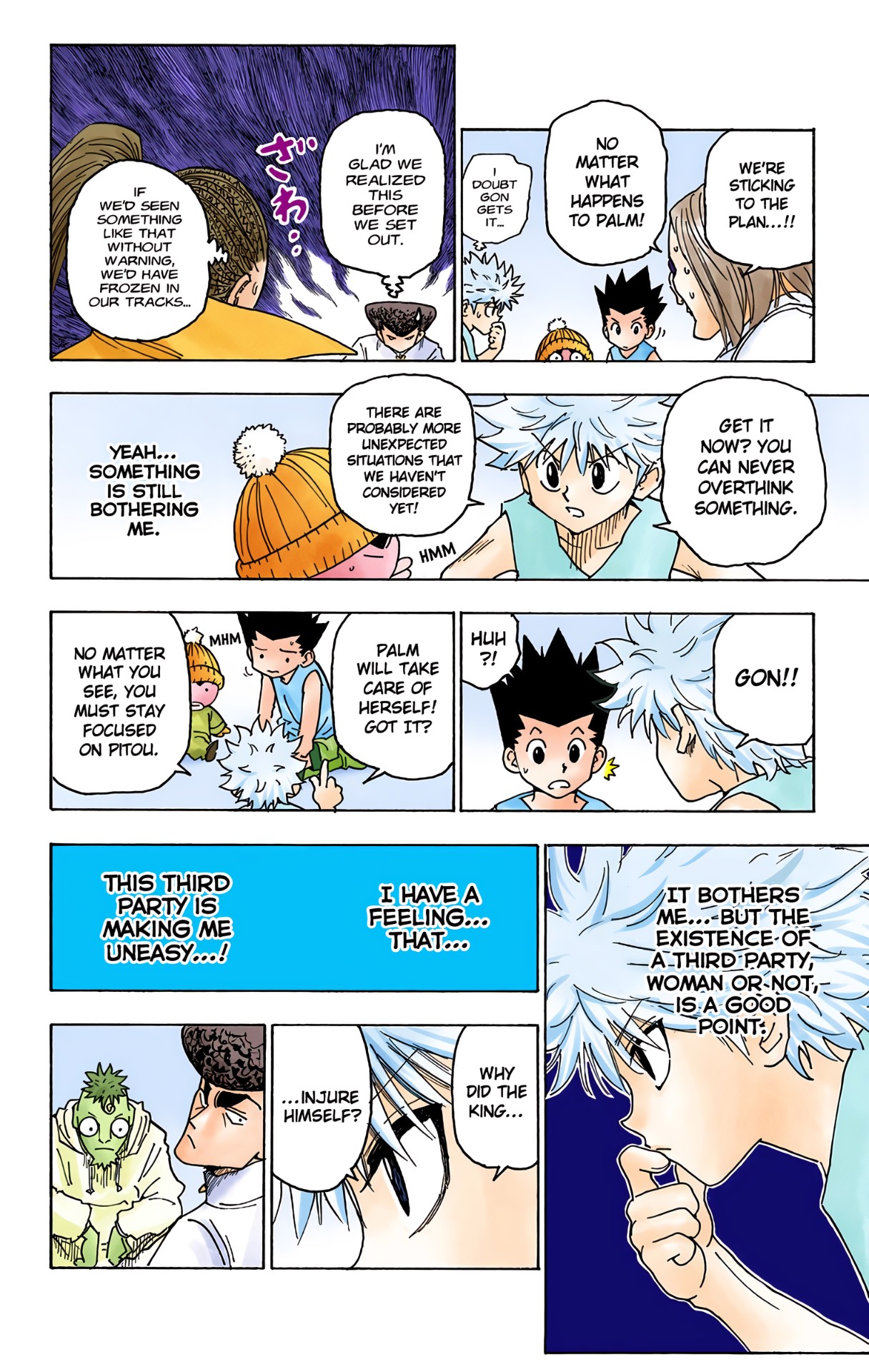 Halaman dari HUNTER x HUNTER (Official Colored) Chapter 262