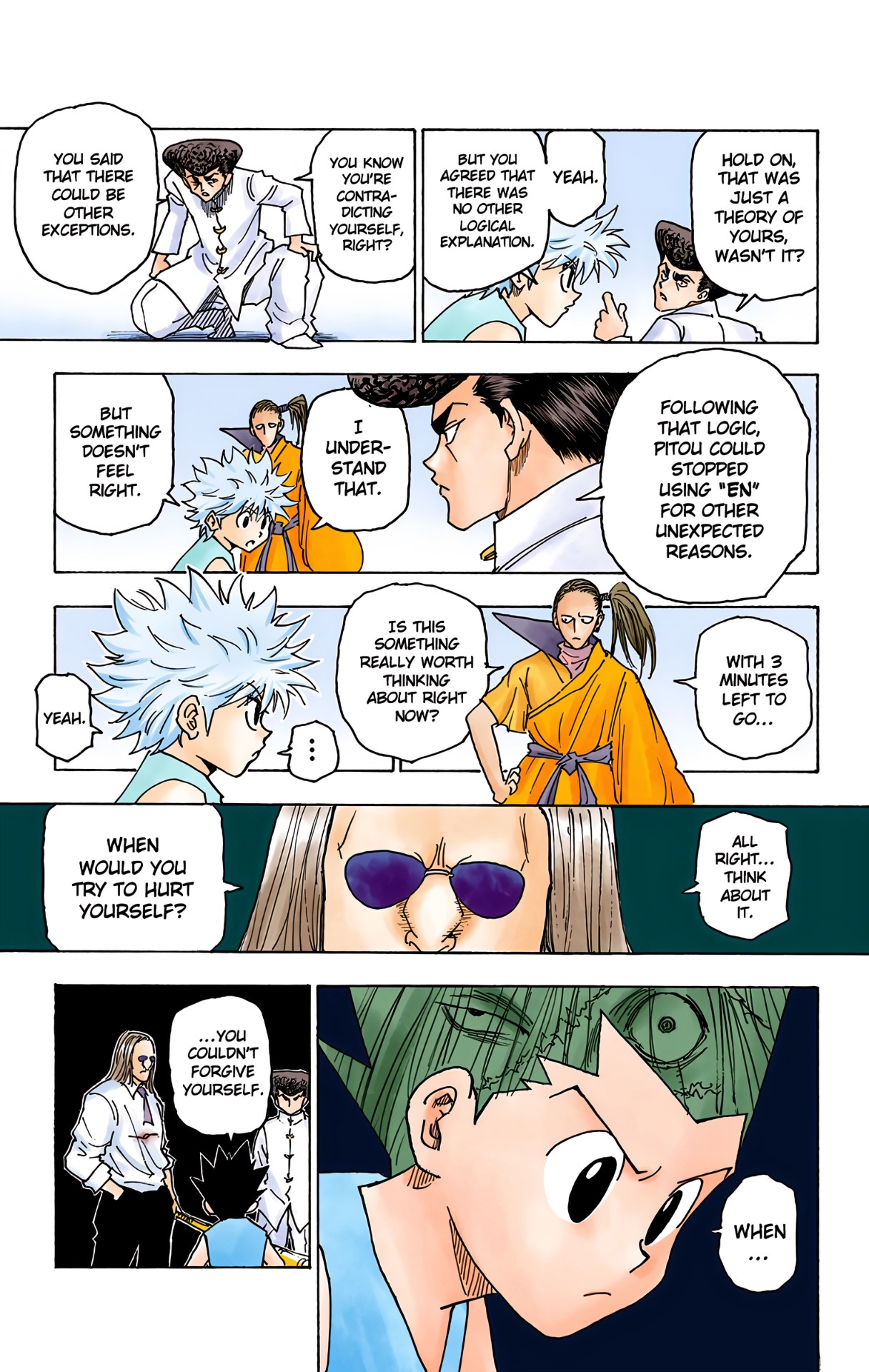 Halaman dari HUNTER x HUNTER (Official Colored) Chapter 262
