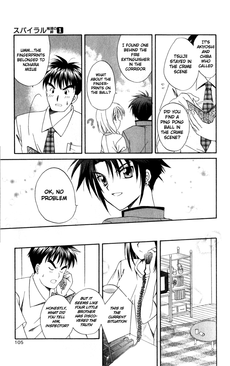 Halaman dari Spiral - Suiri no Kizuna Chapter 3