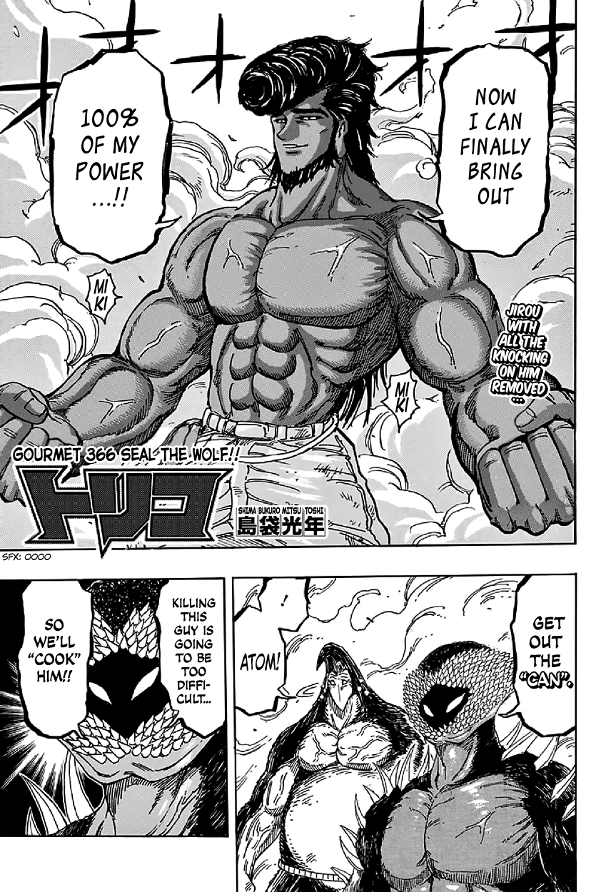 Halaman dari TORIKO Chapter 366