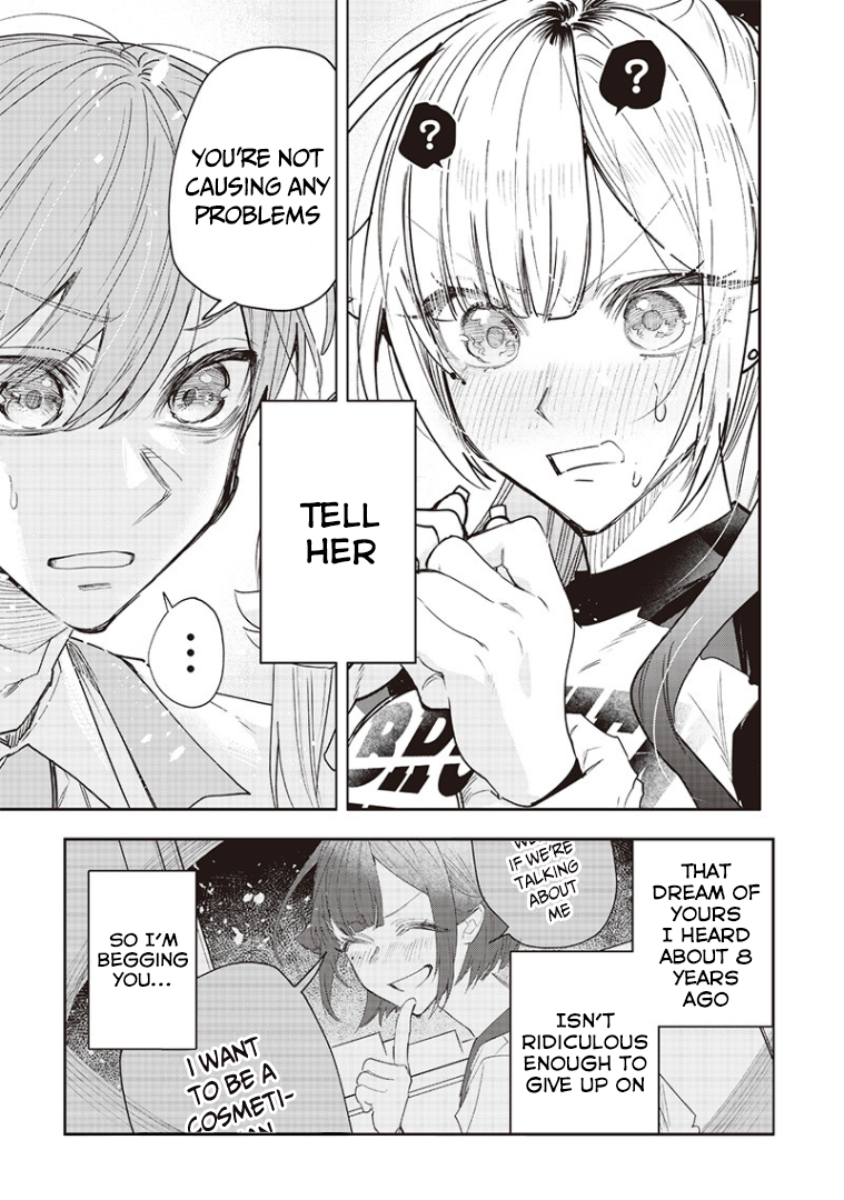 Halaman dari Namaiki na Gal Ane wo Wakaraseru Hanashi Chapter 18