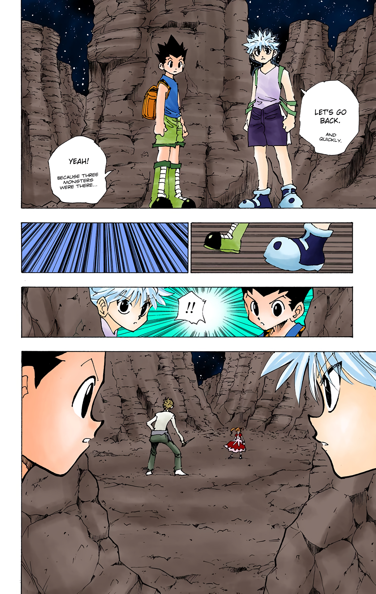 Halaman dari HUNTER x HUNTER (Official Colored) Chapter 137