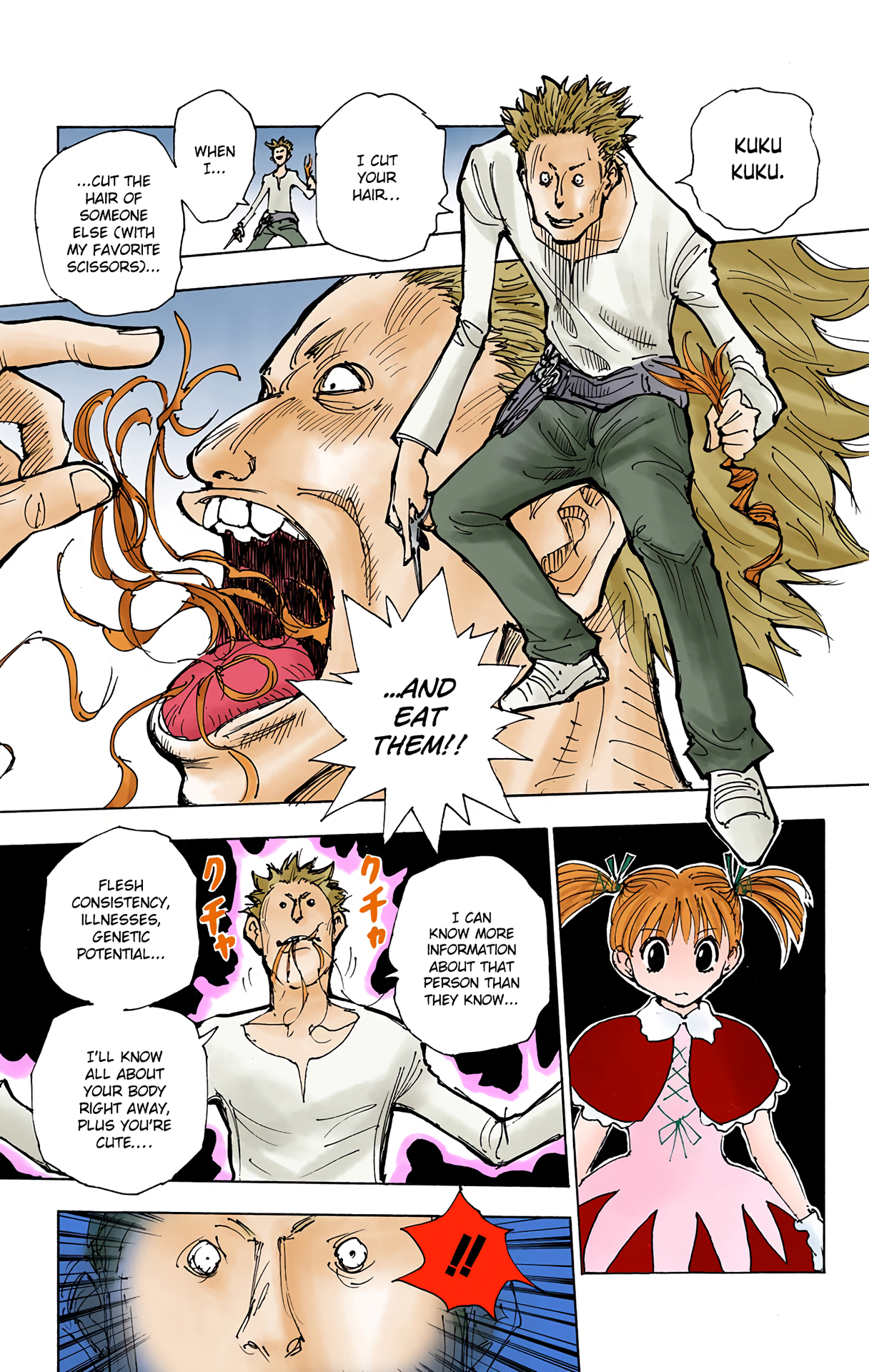 Halaman dari HUNTER x HUNTER (Official Colored) Chapter 137