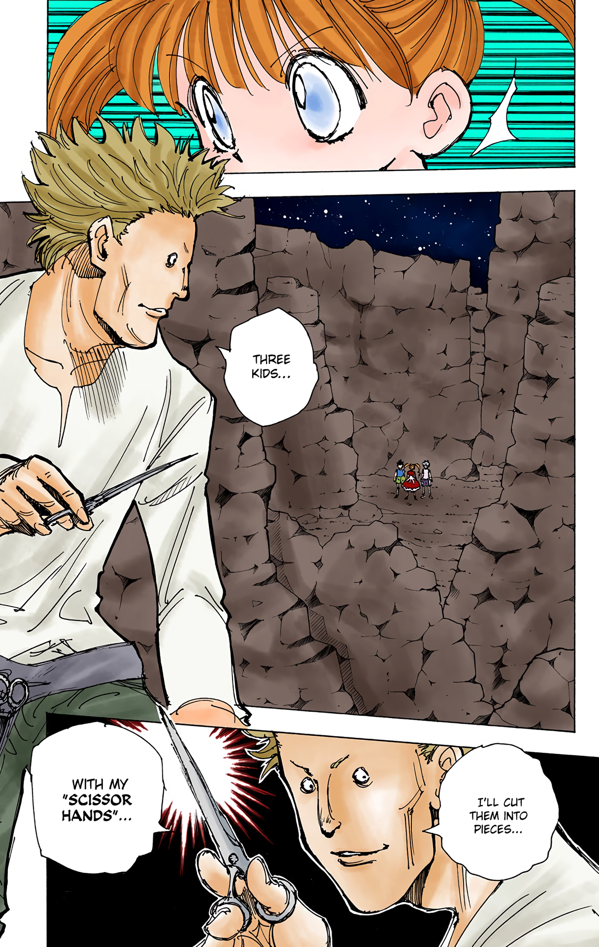 Halaman dari HUNTER x HUNTER (Official Colored) Chapter 137