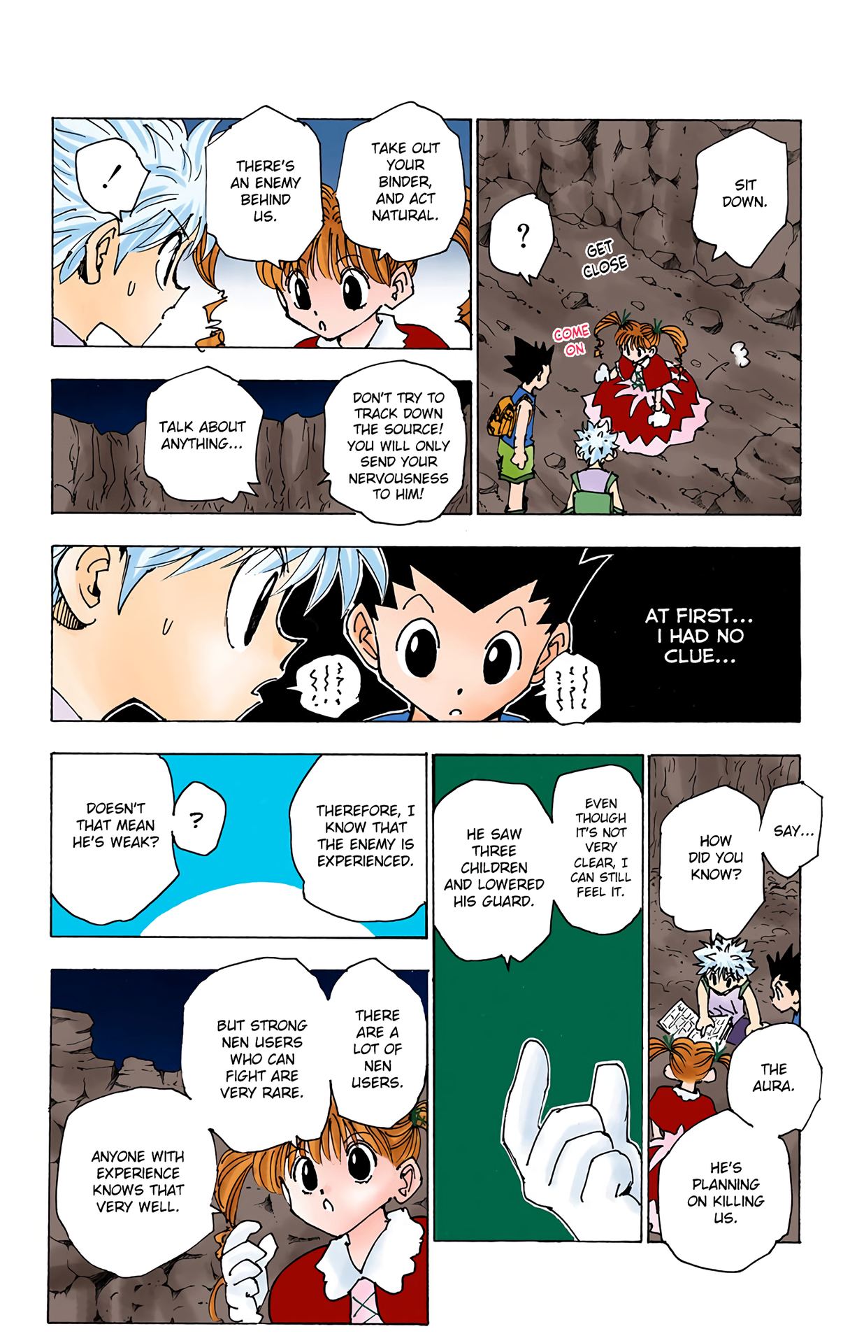 Halaman dari HUNTER x HUNTER (Official Colored) Chapter 137