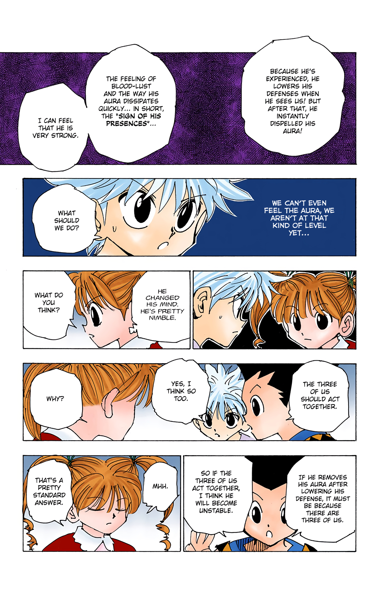 Halaman dari HUNTER x HUNTER (Official Colored) Chapter 137