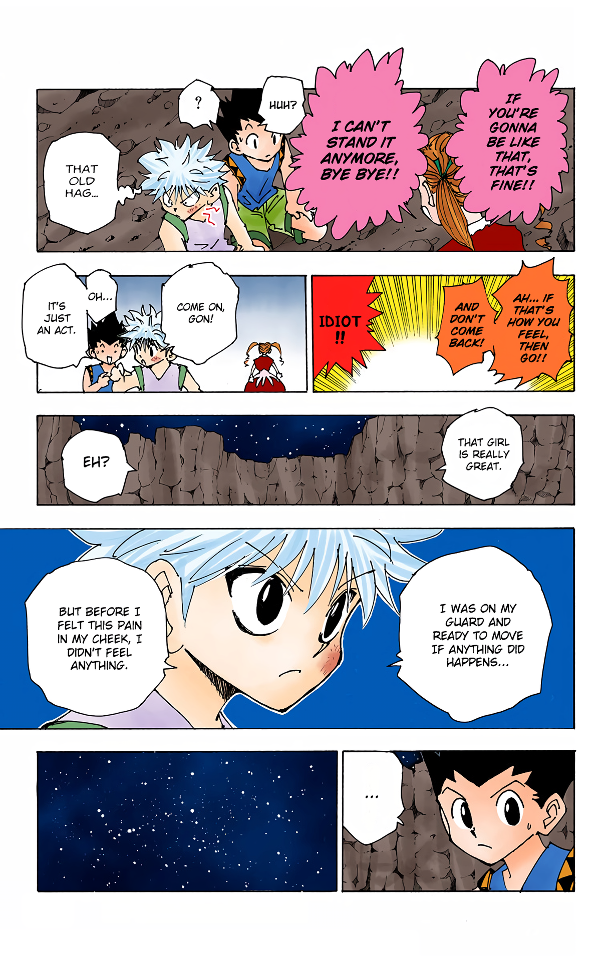 Halaman dari HUNTER x HUNTER (Official Colored) Chapter 137