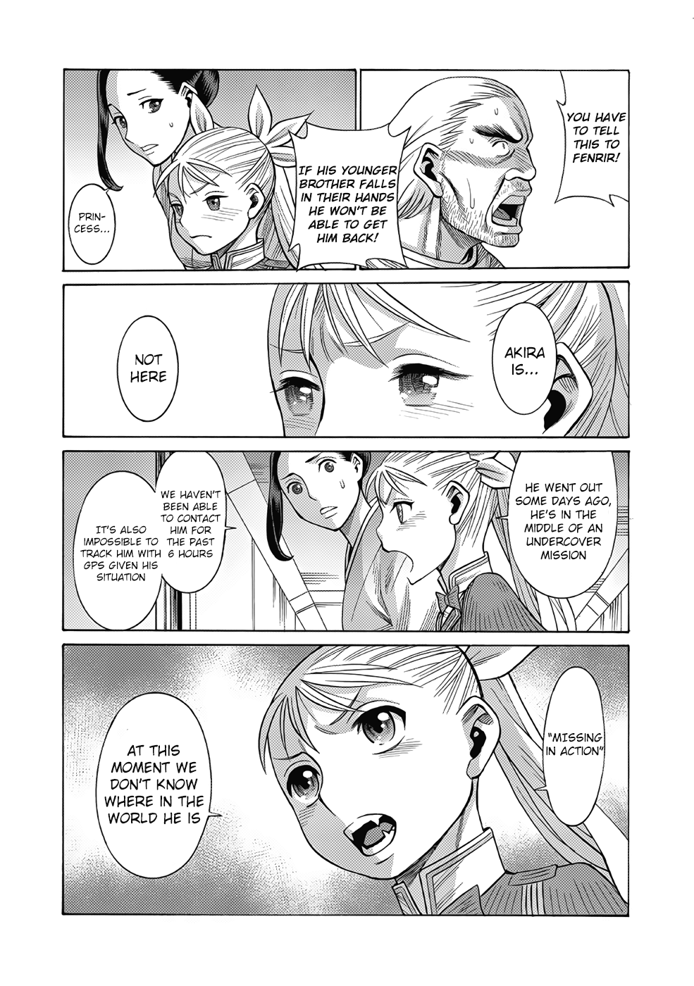Halaman dari Dance in the Vampire Bund A.S.O. Chapter 17