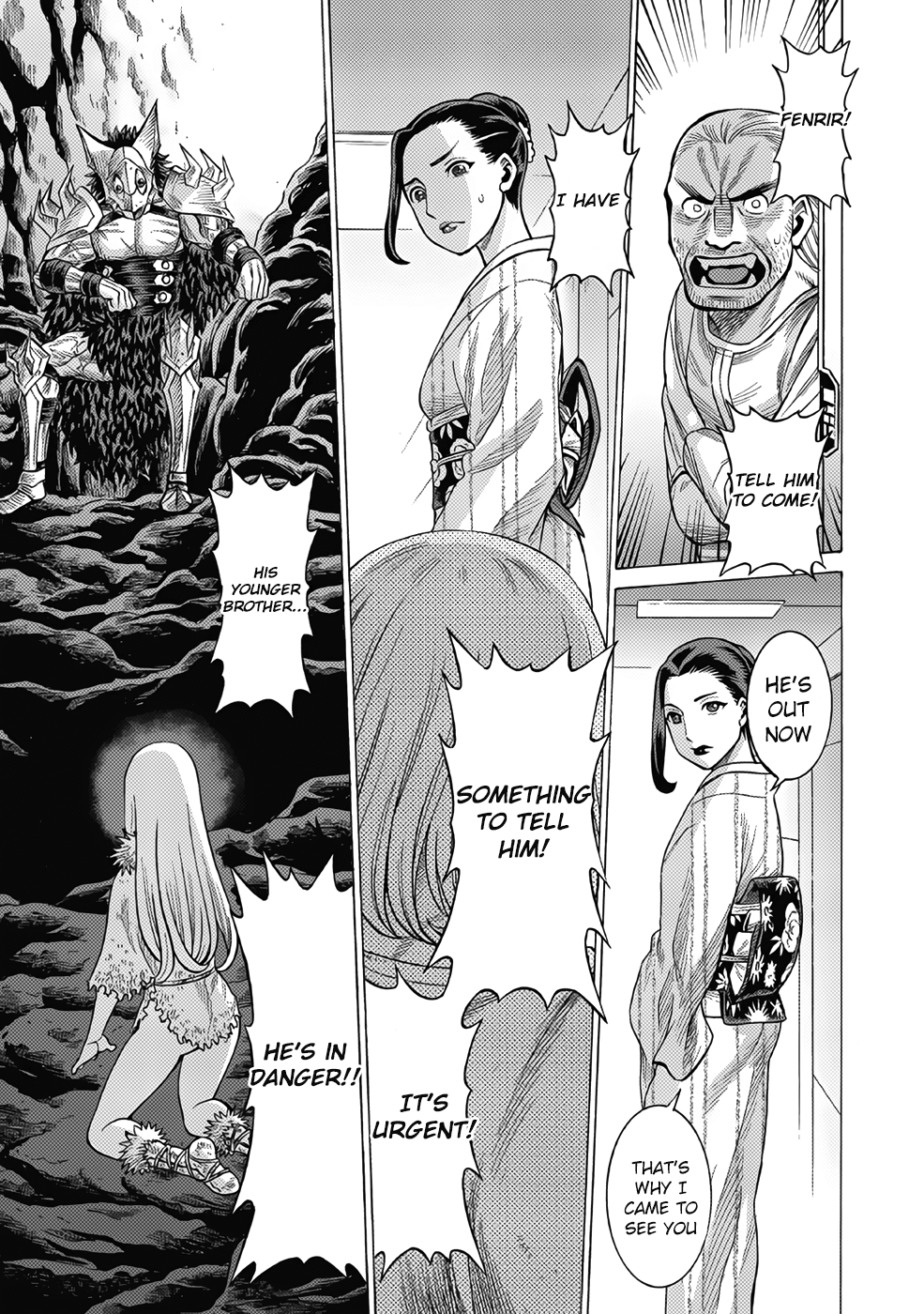 Halaman dari Dance in the Vampire Bund A.S.O. Chapter 17