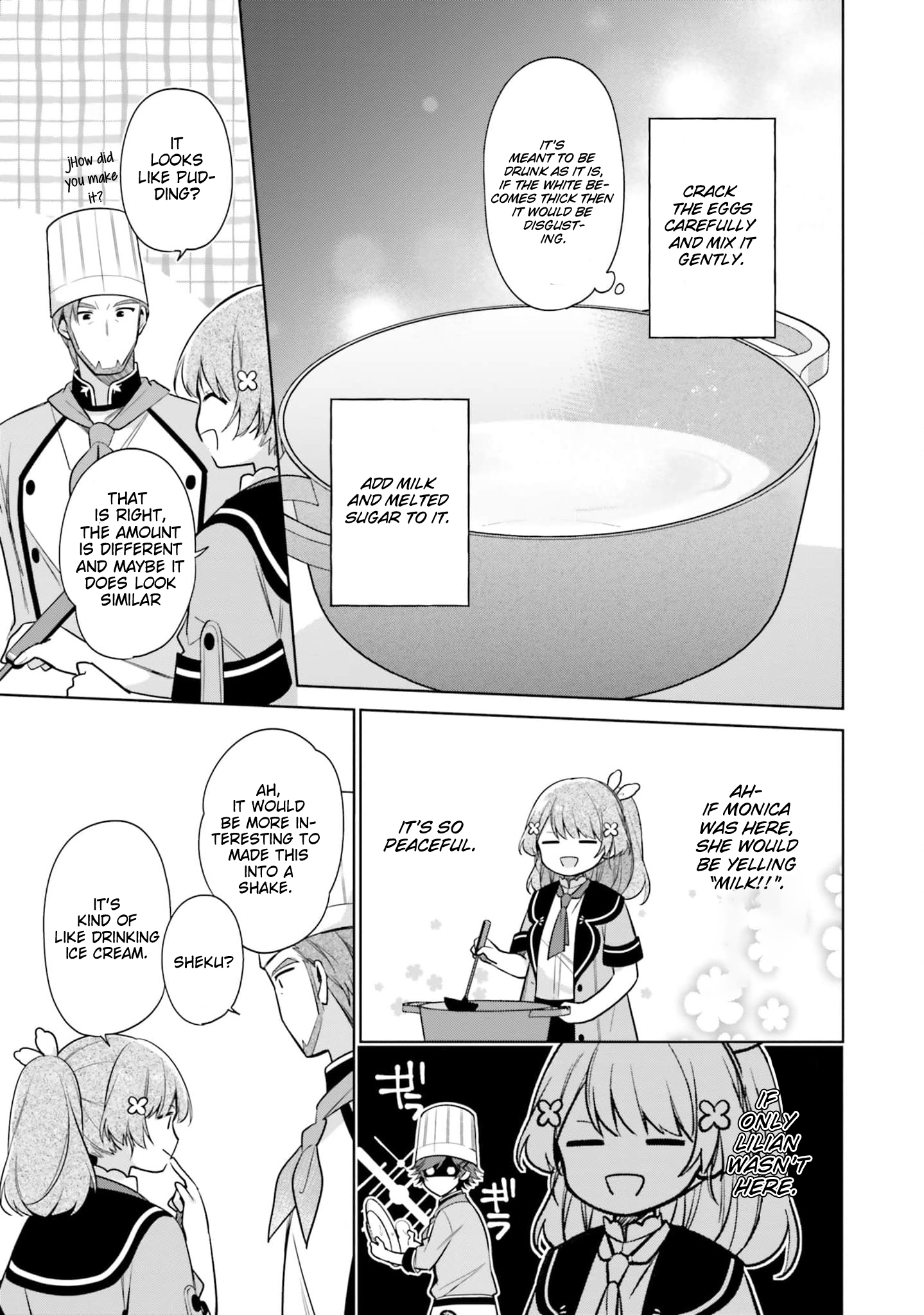 Seijo ja Nakatta node, Oukyuu de Nonbiri Gohan wo Tsukuru Koto ni Shimashita Chapter 15.1 Page 8