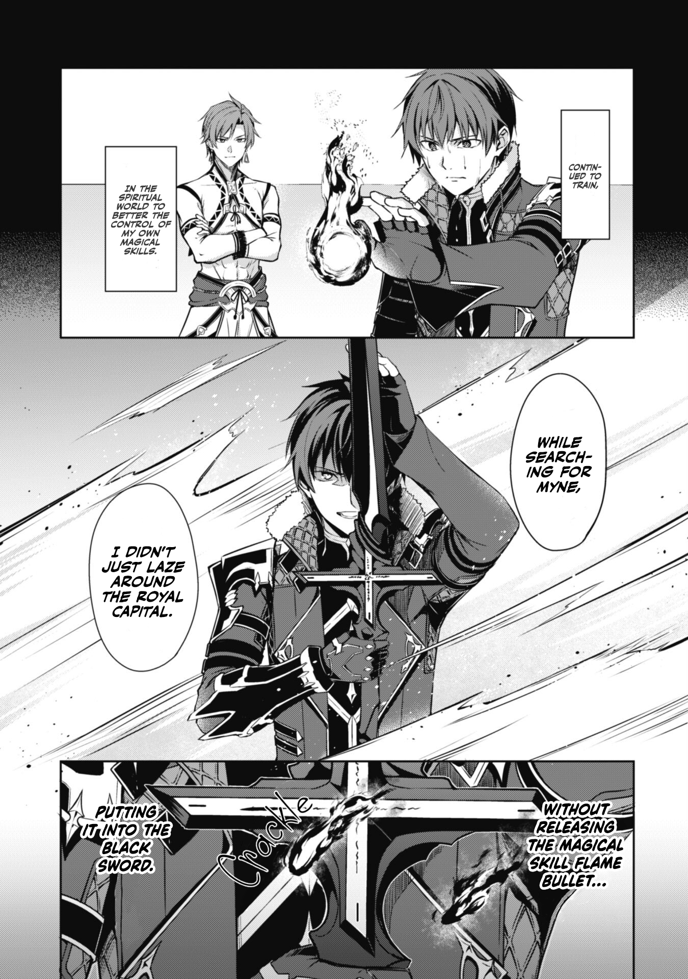 Halaman dari Boushoku no Berserk ~Ore dake Level to Iu Gainen wo Toppa suru~ Chapter 60