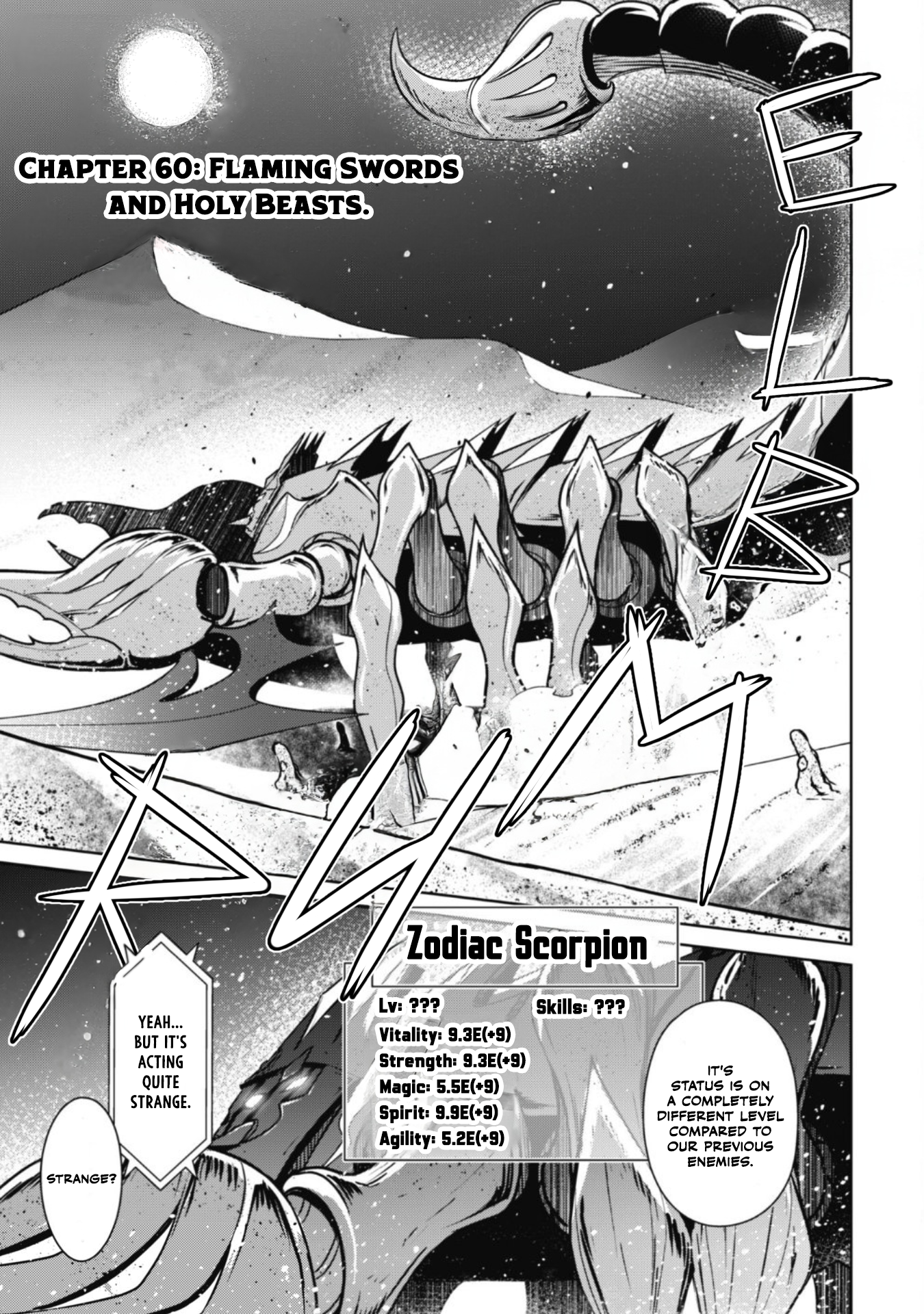 Halaman dari Boushoku no Berserk ~Ore dake Level to Iu Gainen wo Toppa suru~ Chapter 60
