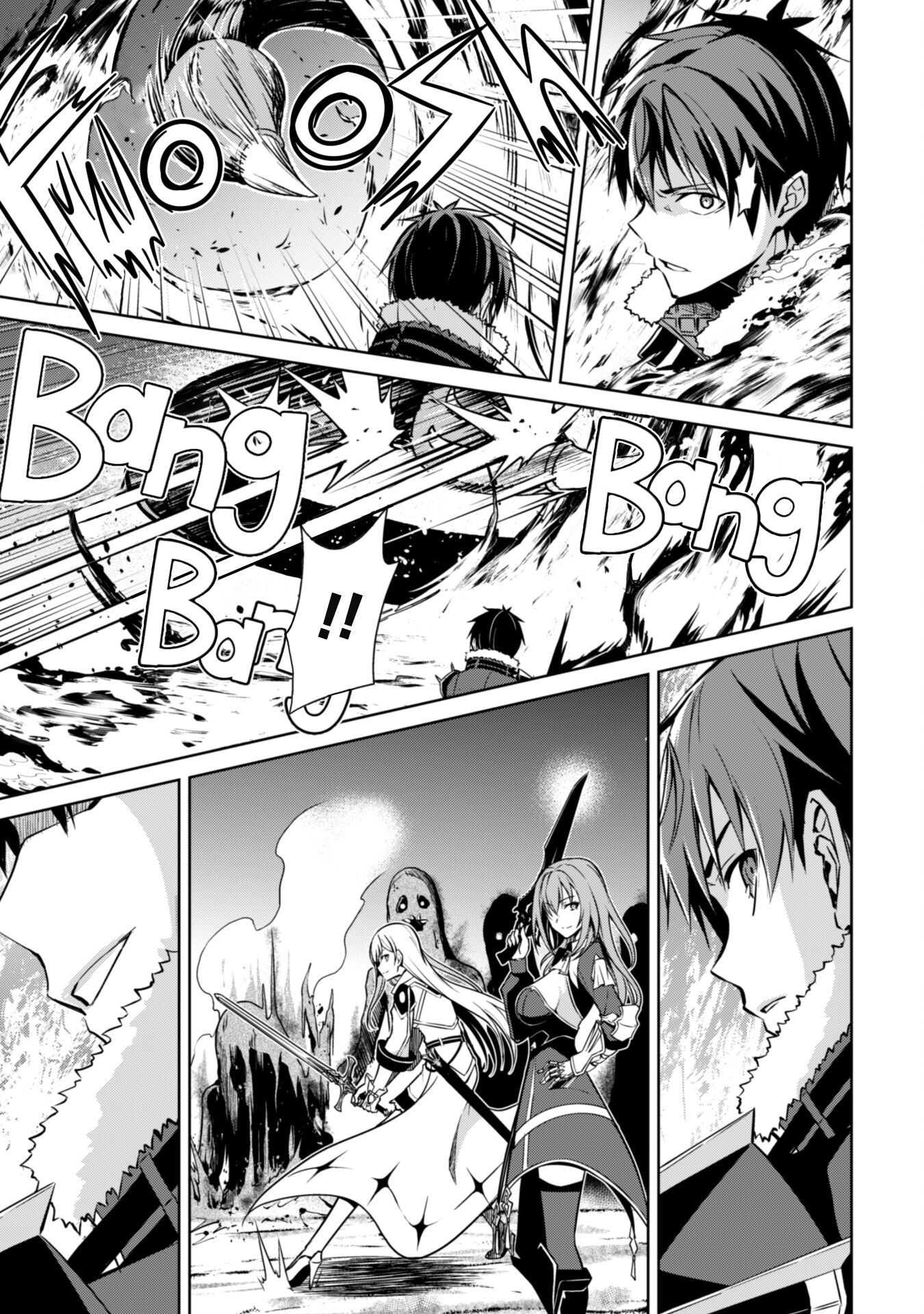 Halaman dari Boushoku no Berserk ~Ore dake Level to Iu Gainen wo Toppa suru~ Chapter 60