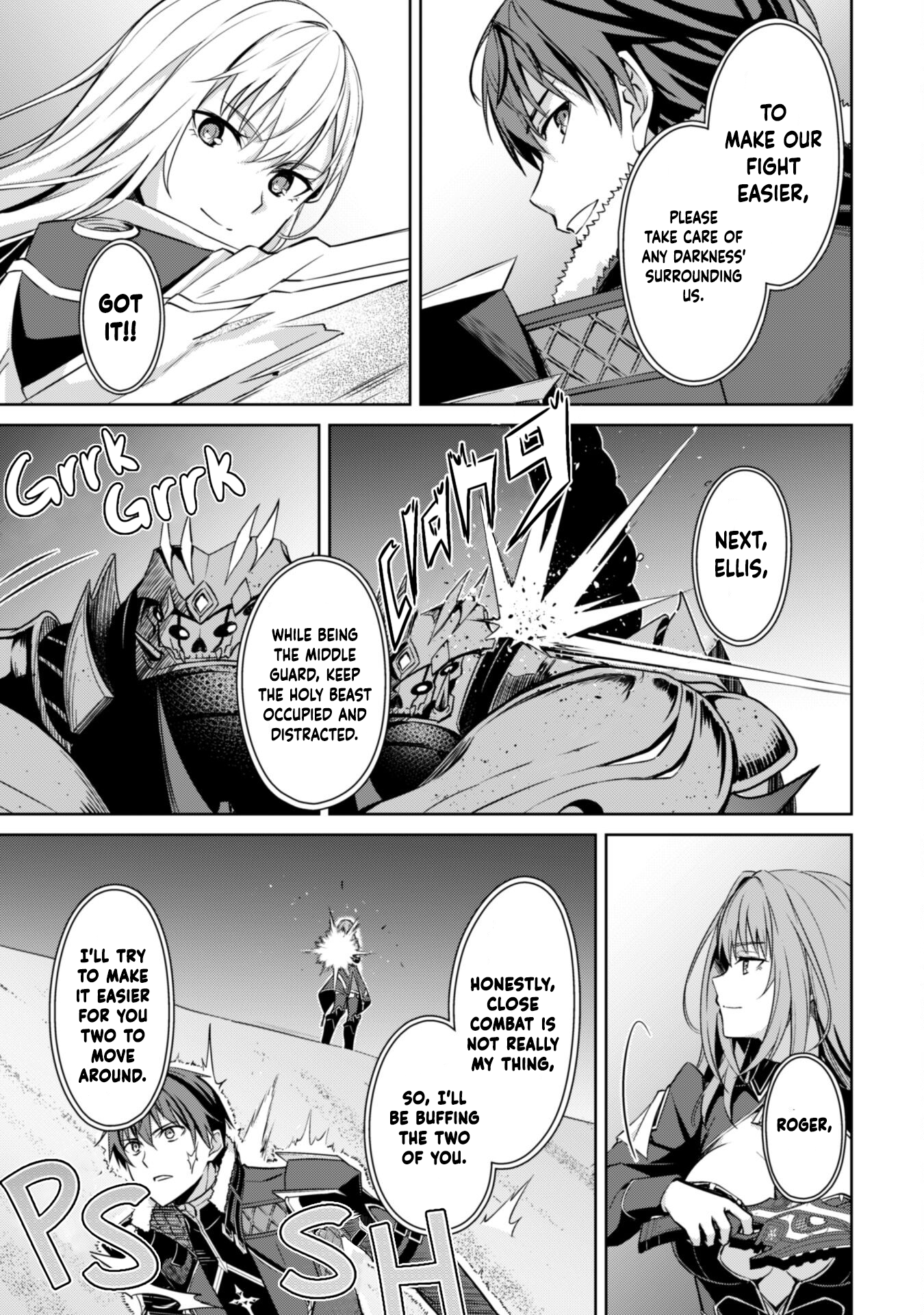 Halaman dari Boushoku no Berserk ~Ore dake Level to Iu Gainen wo Toppa suru~ Chapter 60