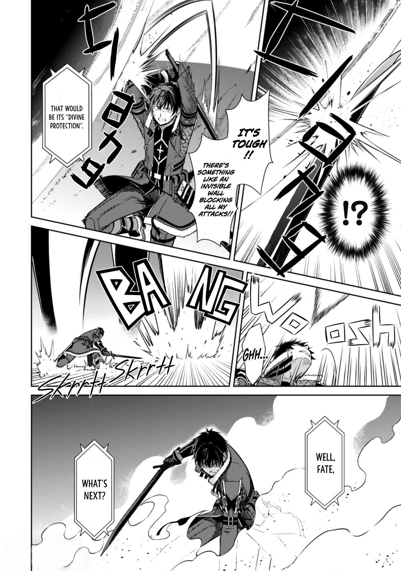 Halaman dari Boushoku no Berserk ~Ore dake Level to Iu Gainen wo Toppa suru~ Chapter 60