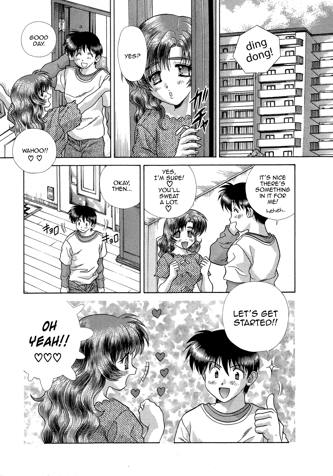 Halaman dari Futari Ecchi Chapter 217