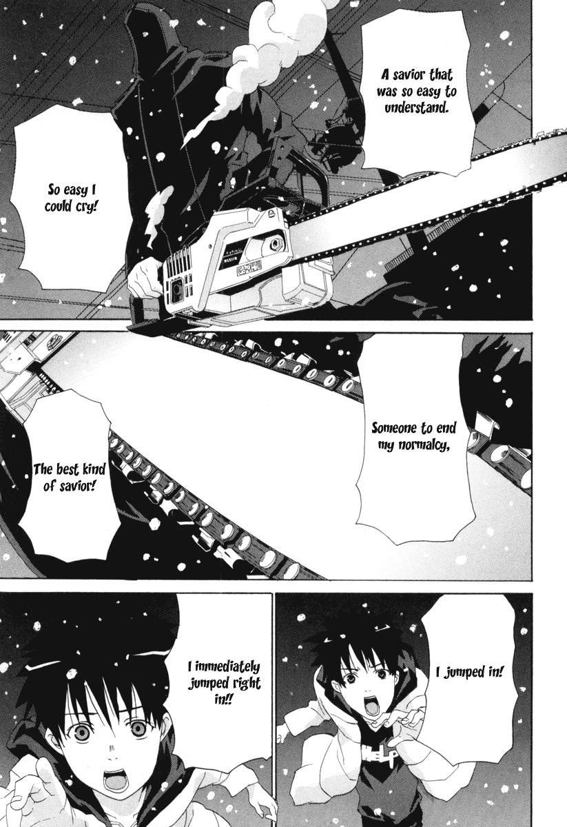 Halaman dari Negative Happy Chainsaw Edge Chapter 8