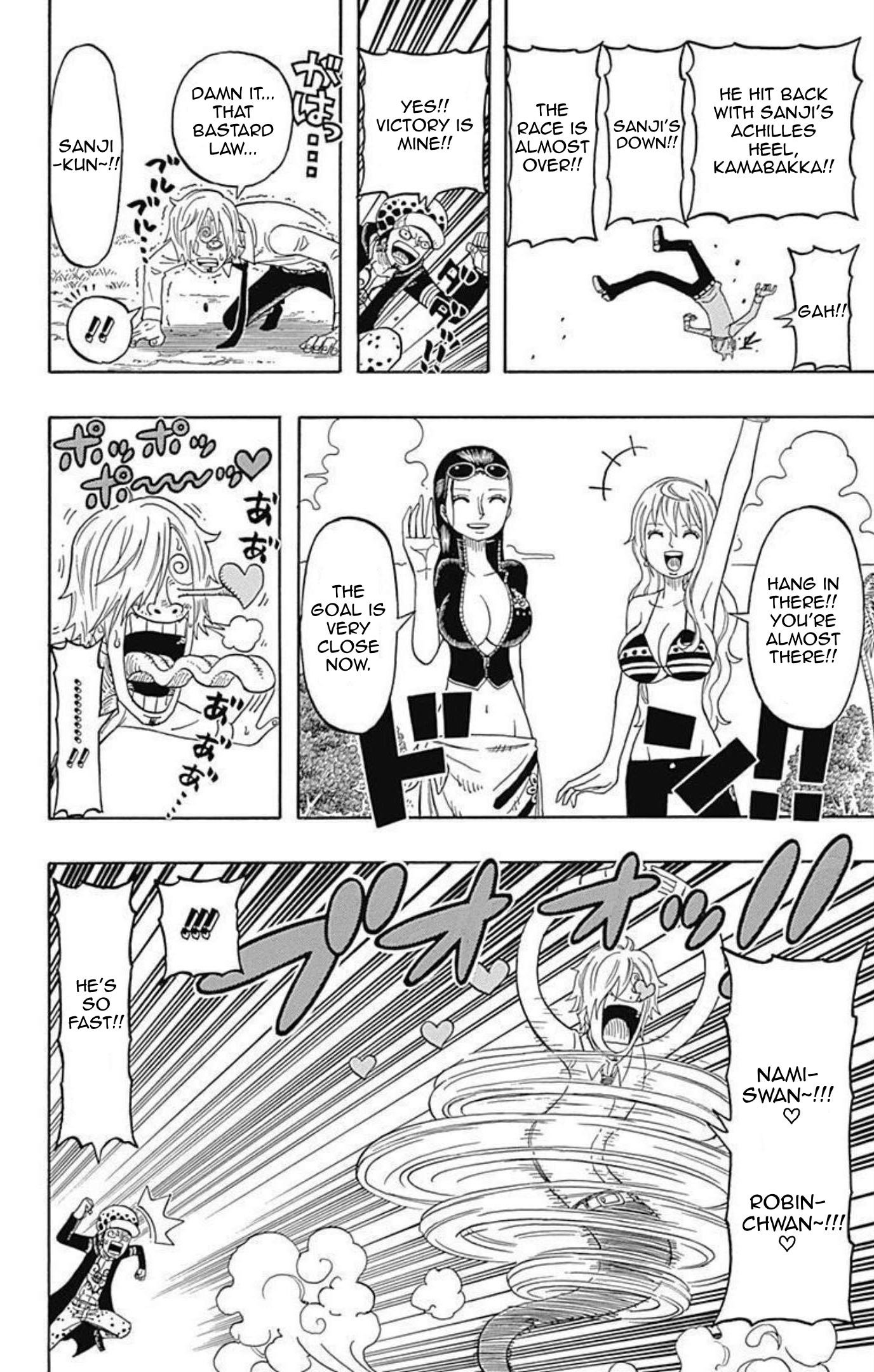 Halaman dari One Piece Party Chapter 10