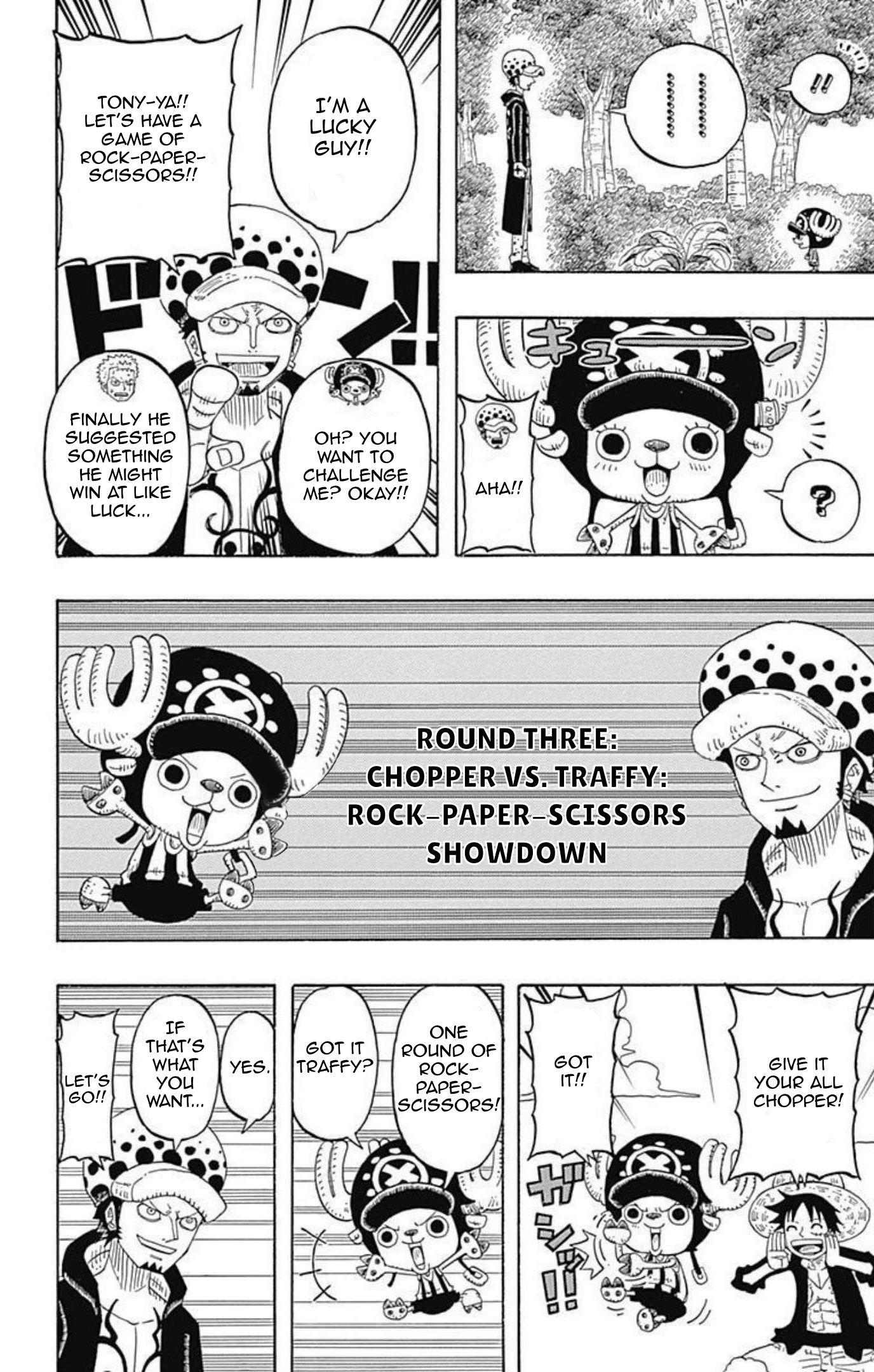Halaman dari One Piece Party Chapter 10