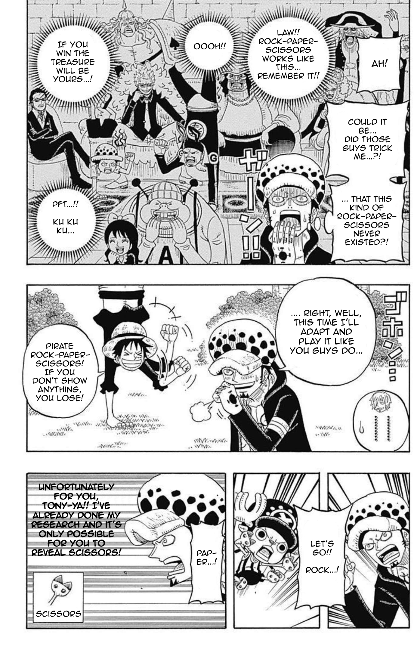 Halaman dari One Piece Party Chapter 10