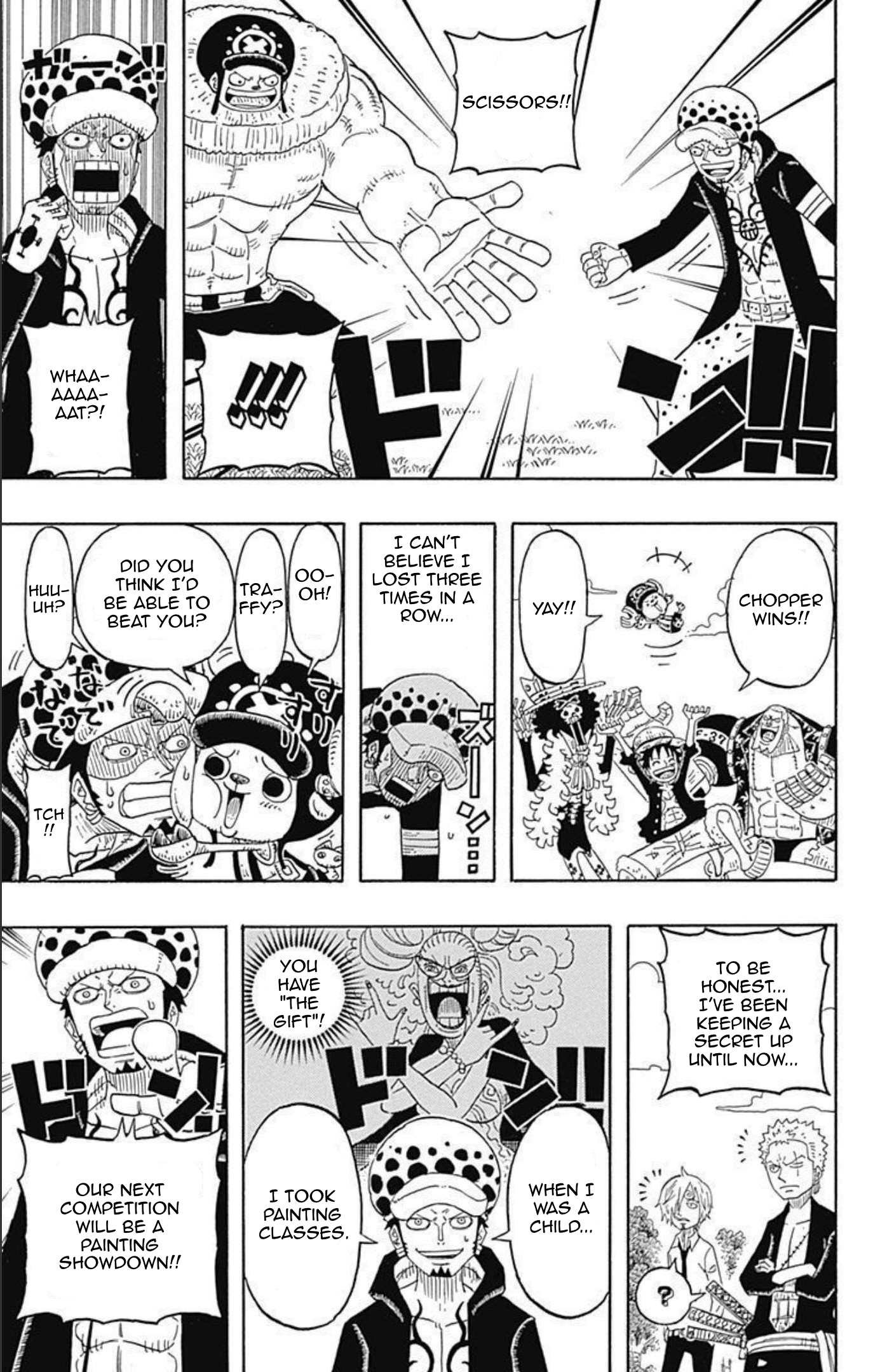 Halaman dari One Piece Party Chapter 10