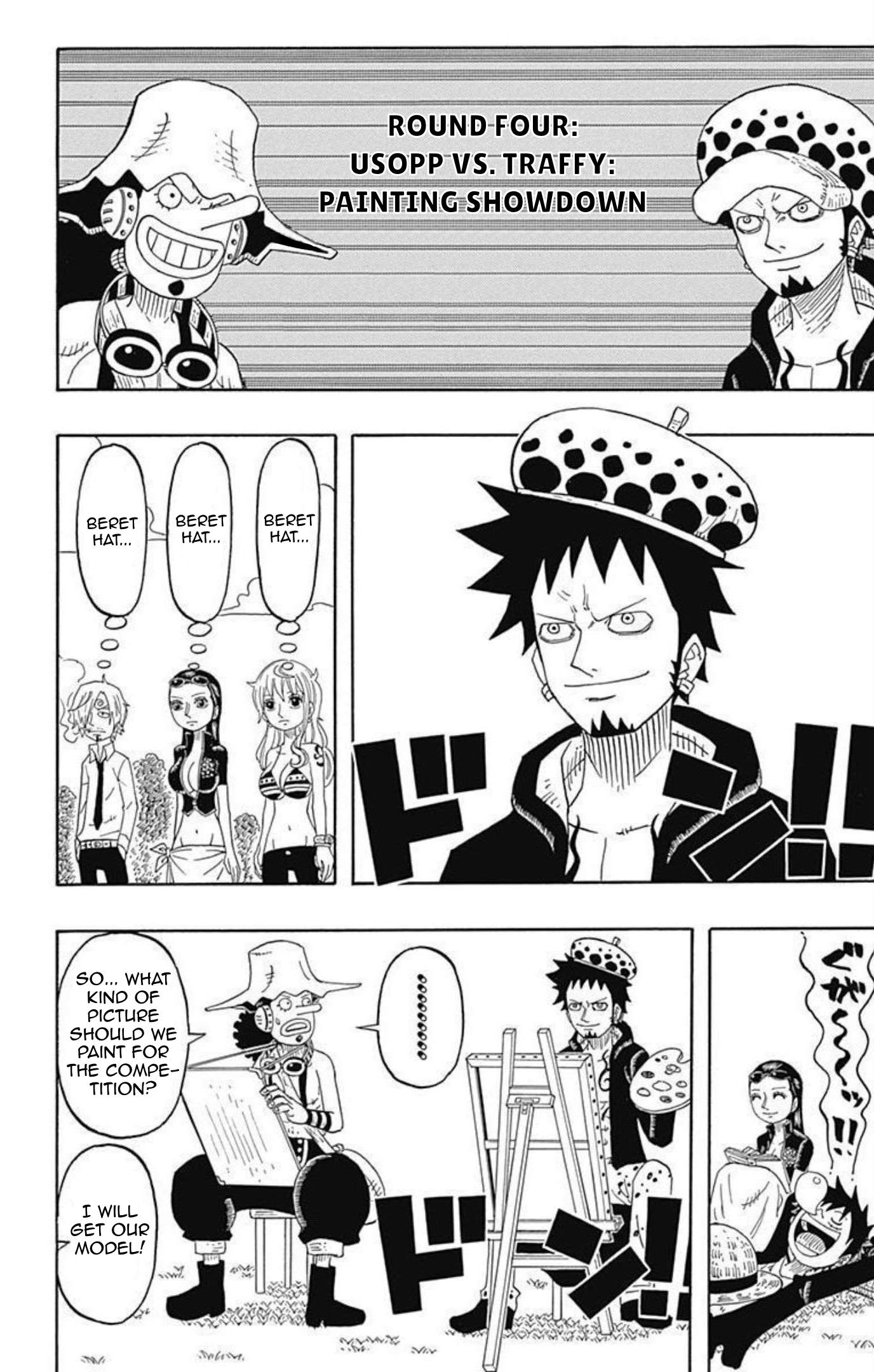 Halaman dari One Piece Party Chapter 10