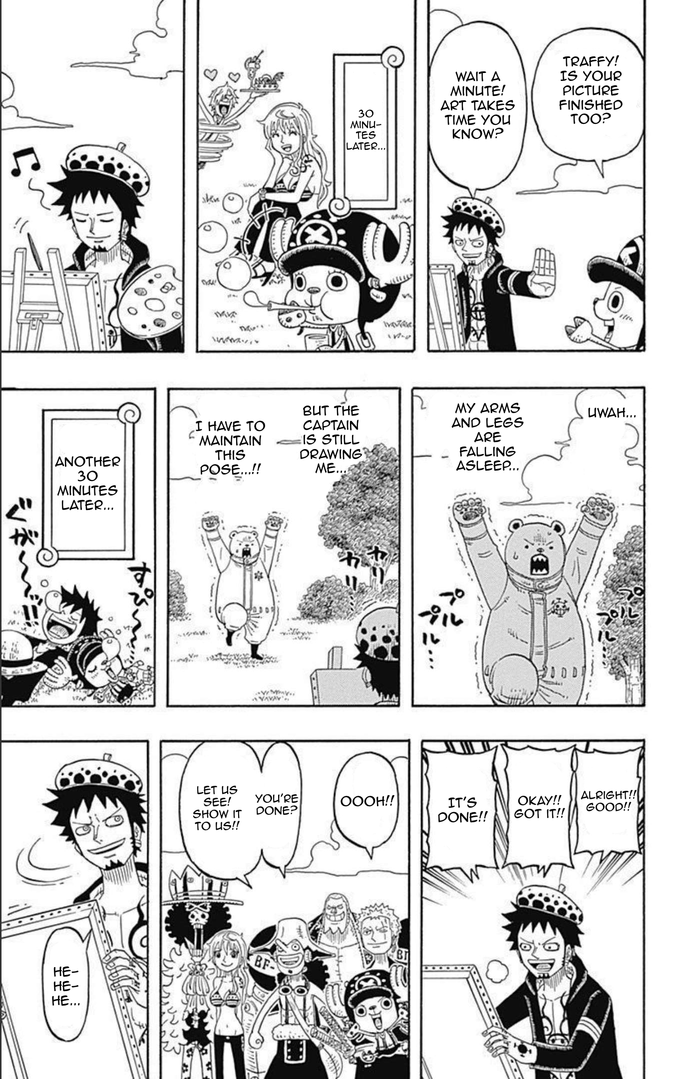 Halaman dari One Piece Party Chapter 10