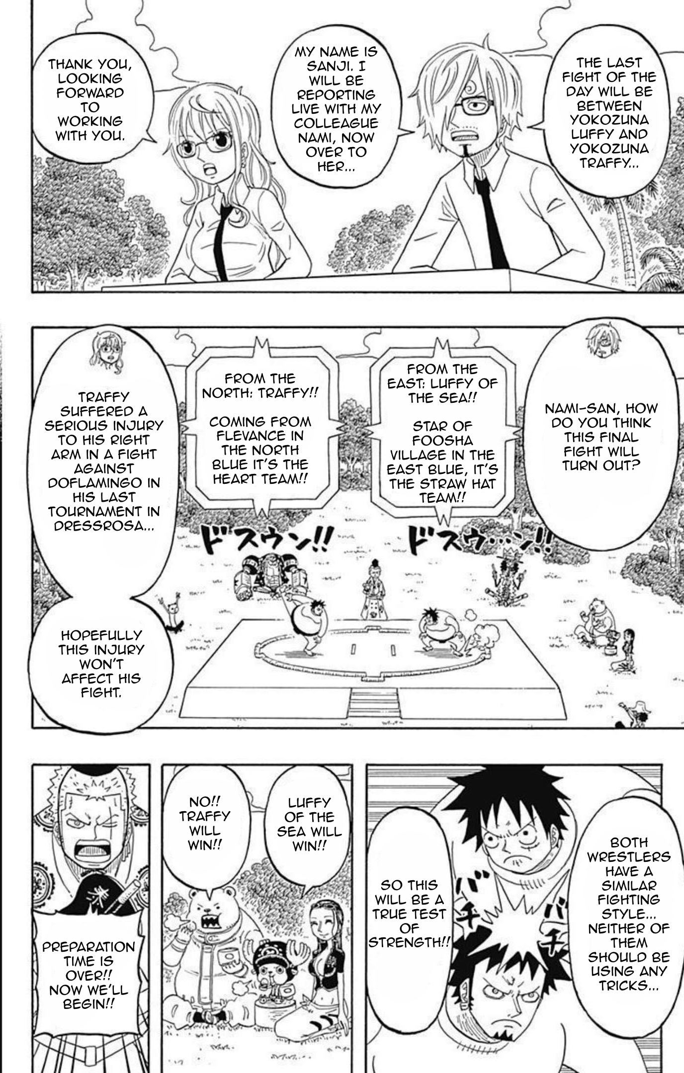 Halaman dari One Piece Party Chapter 10