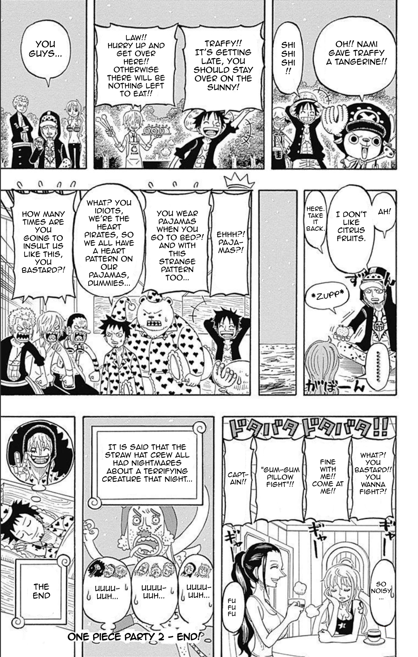 Halaman dari One Piece Party Chapter 10