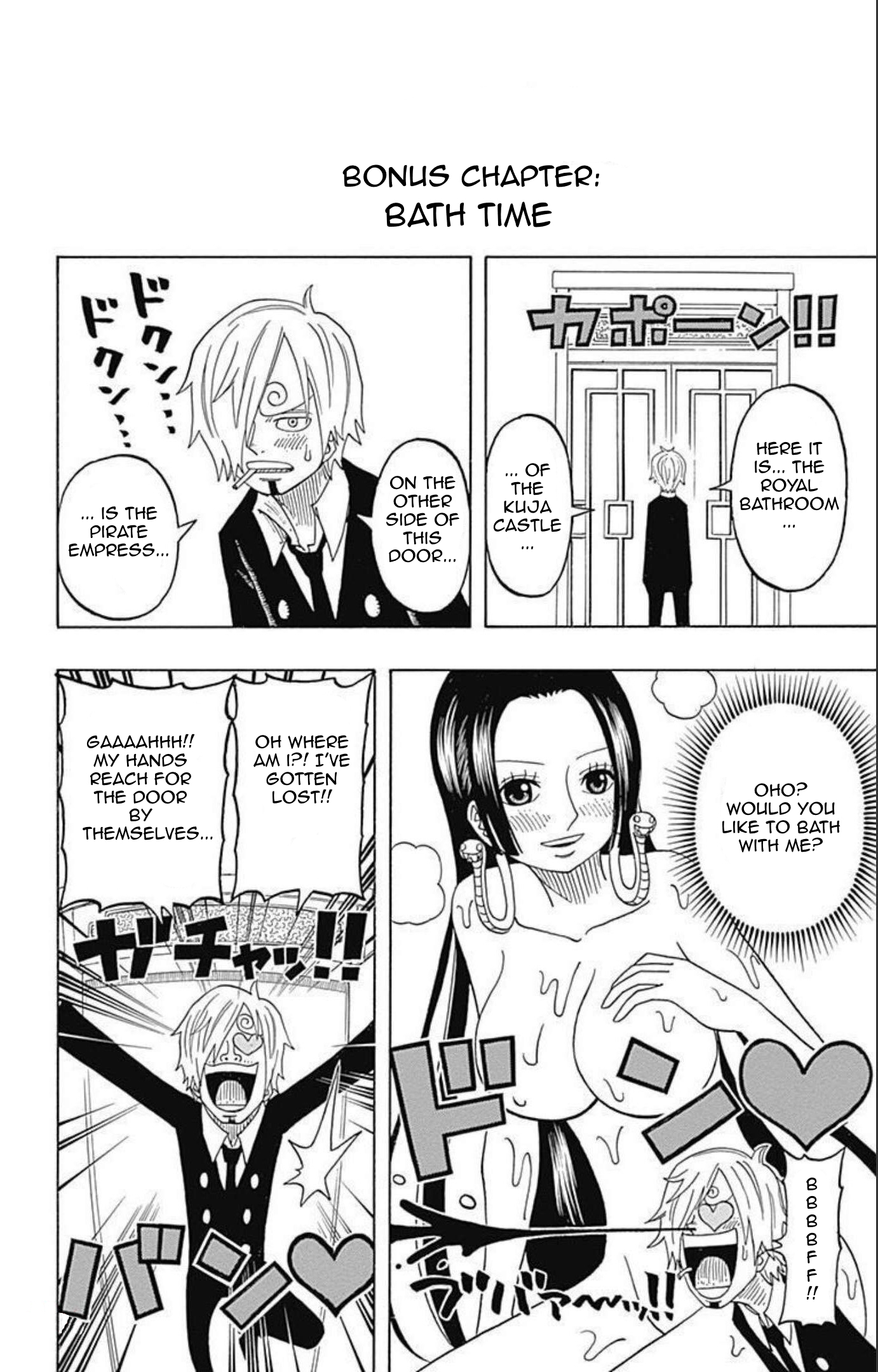 Halaman dari One Piece Party Chapter 10