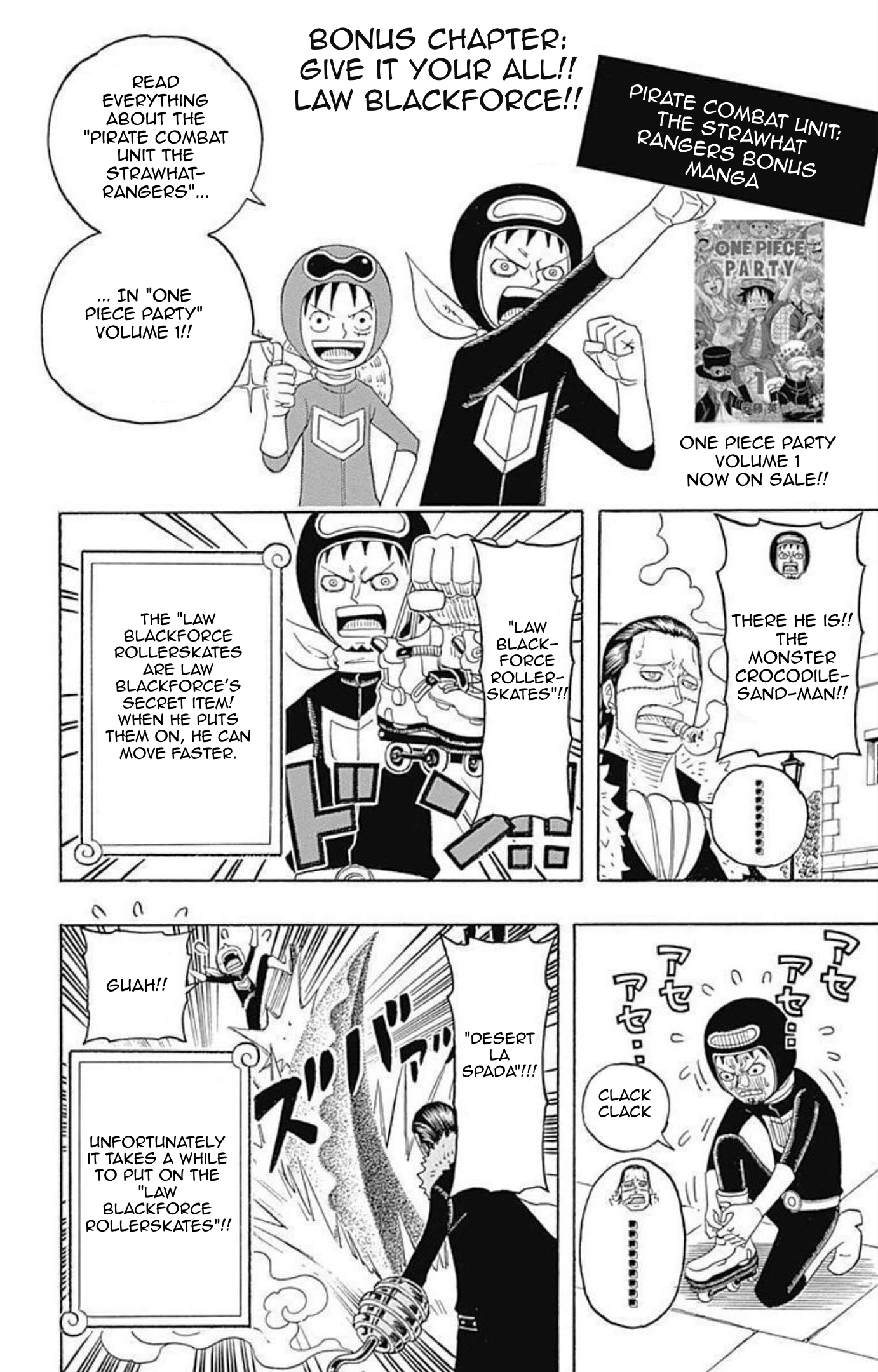 Halaman dari One Piece Party Chapter 10