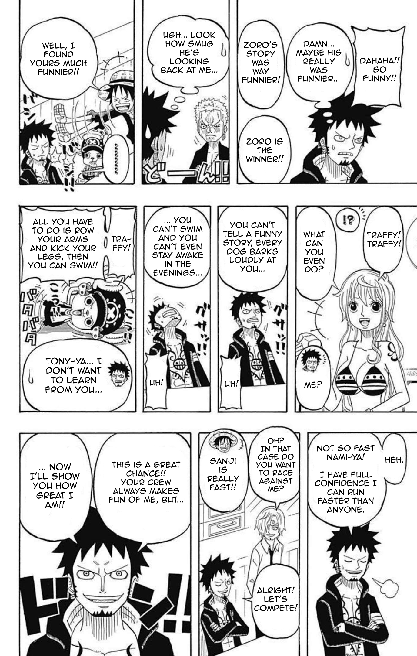 Halaman dari One Piece Party Chapter 10
