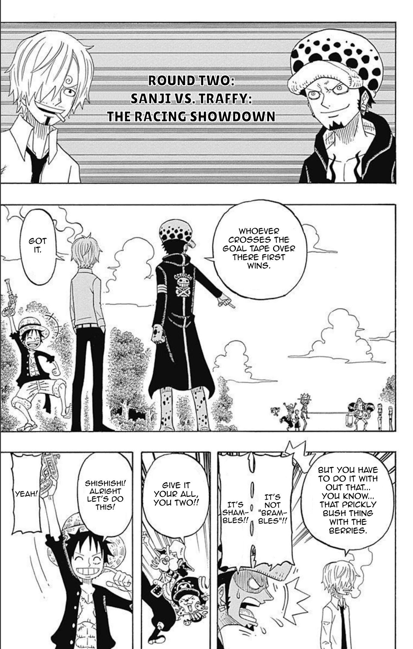 Halaman dari One Piece Party Chapter 10