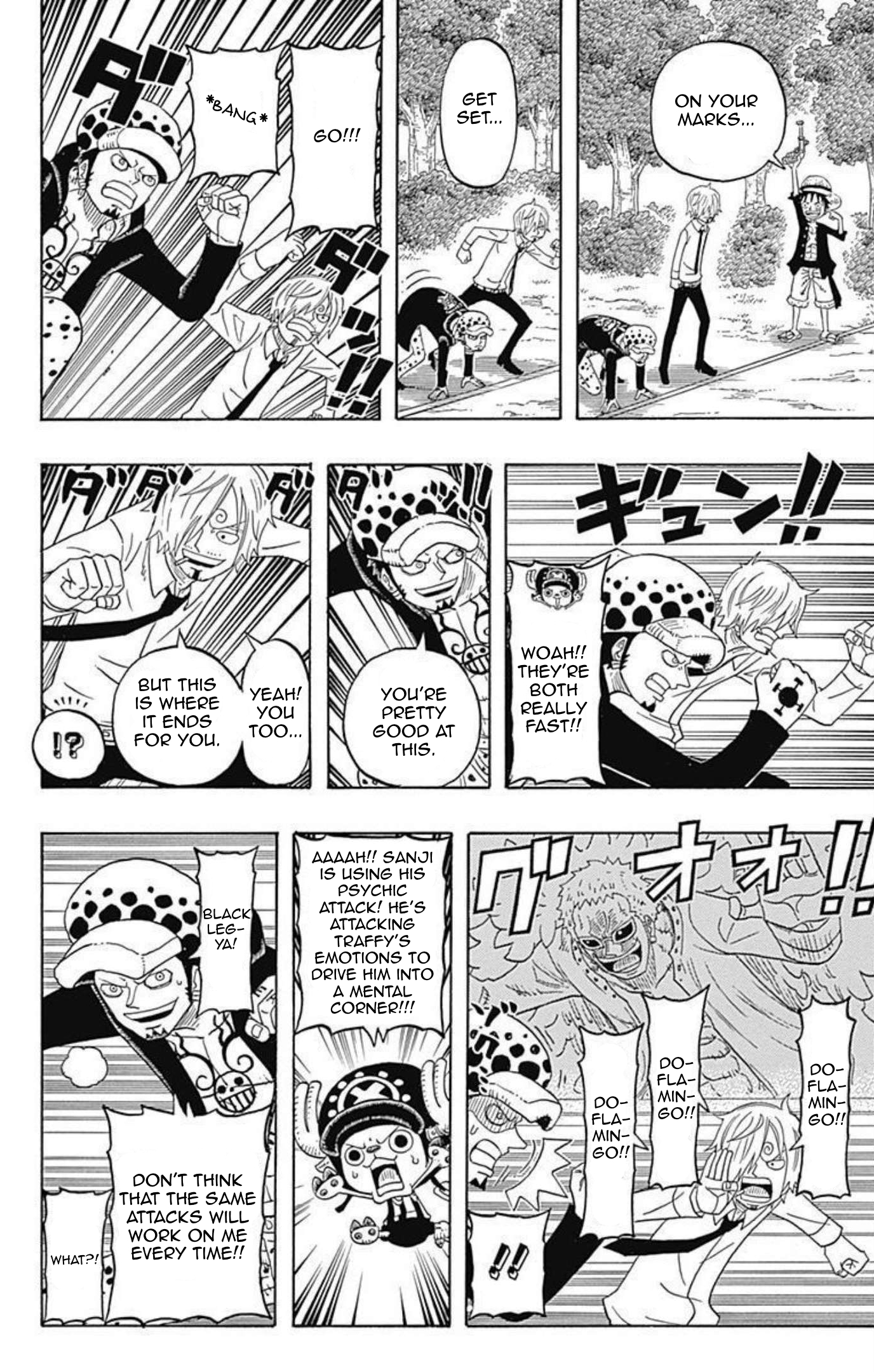 Halaman dari One Piece Party Chapter 10
