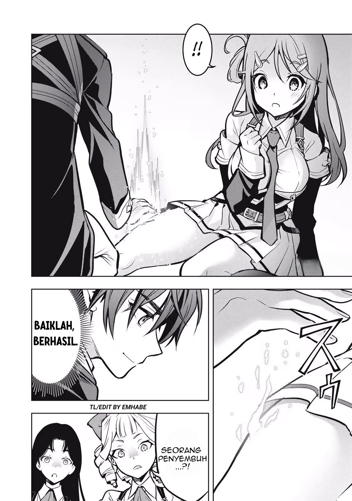 The Academy's Strongest Mob Healer: Reincarnated as a Mob in a Deadly Game World, I Dominate with the Useless Job [Healer] and My Original Knowledge Chapter 1.1 - halaman 26