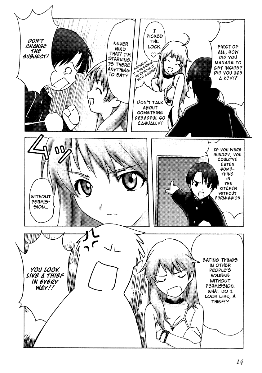Halaman dari Bakuretsu Tenshi: Angels' Adolescence Chapter 1