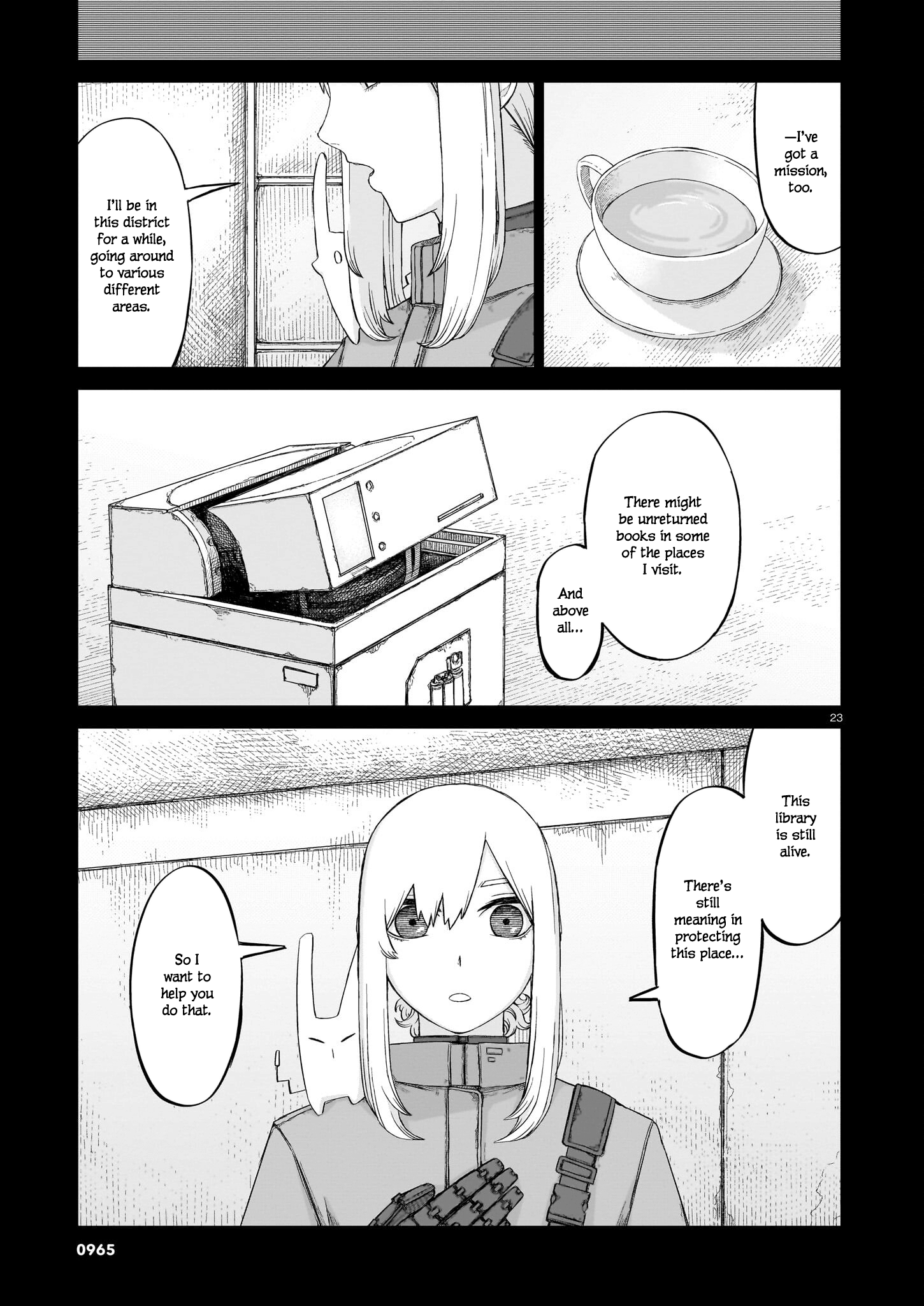 Halaman dari The Color of the End: Mission in the Apocalypse Chapter 10