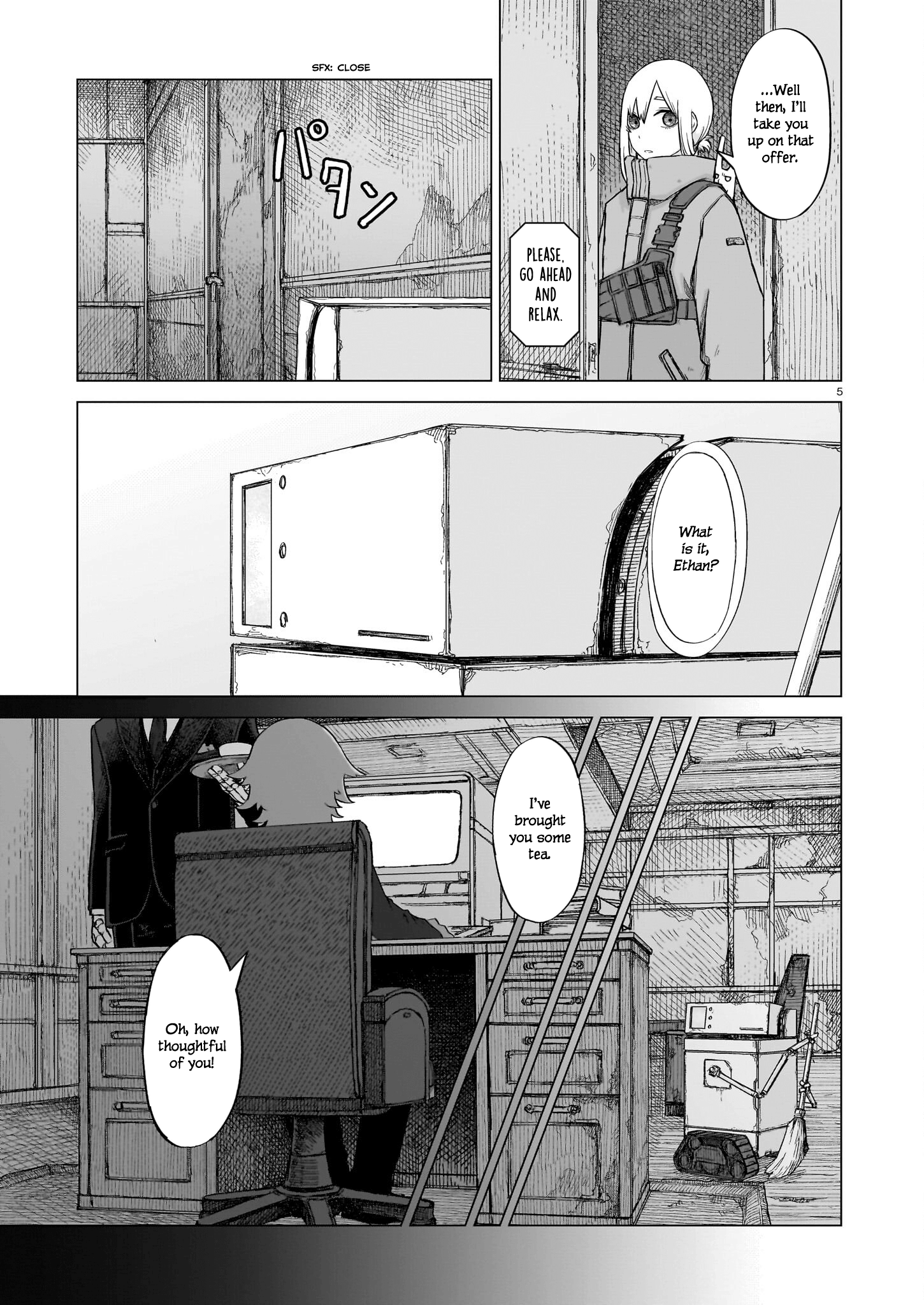 Halaman dari The Color of the End: Mission in the Apocalypse Chapter 10