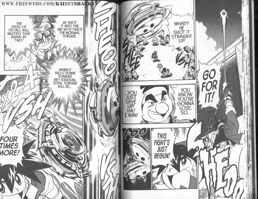 Halaman dari Bakuten Shoot Beyblade Chapter 0.5