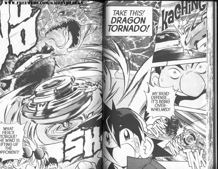 Halaman dari Bakuten Shoot Beyblade Chapter 0.5