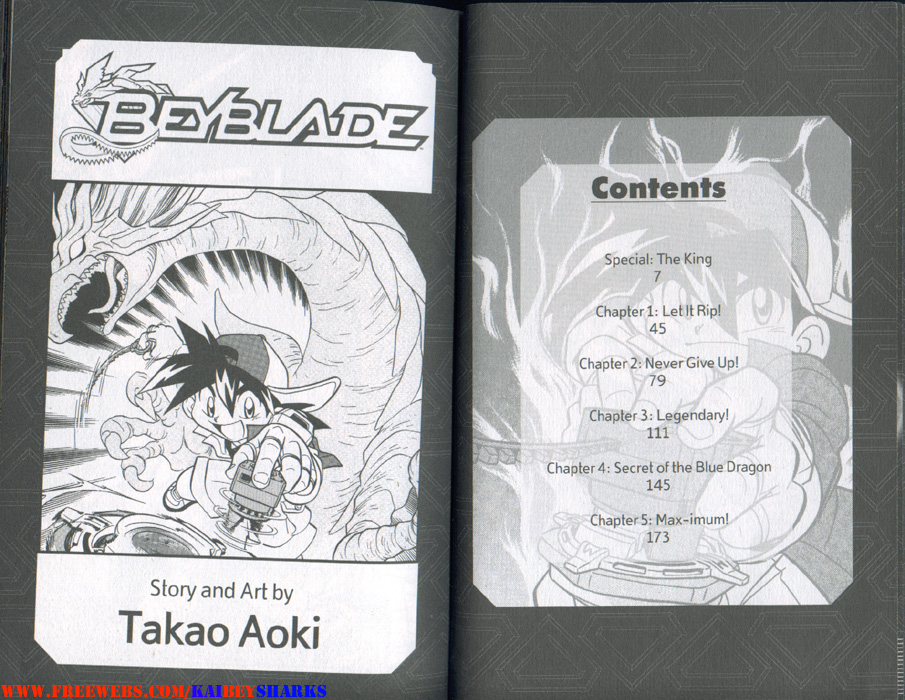 Halaman dari Bakuten Shoot Beyblade Chapter 0.5