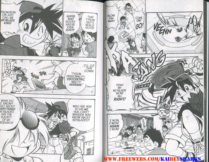 Halaman dari Bakuten Shoot Beyblade Chapter 0.5