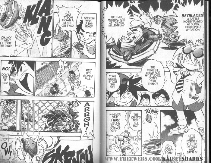 Halaman dari Bakuten Shoot Beyblade Chapter 0.5